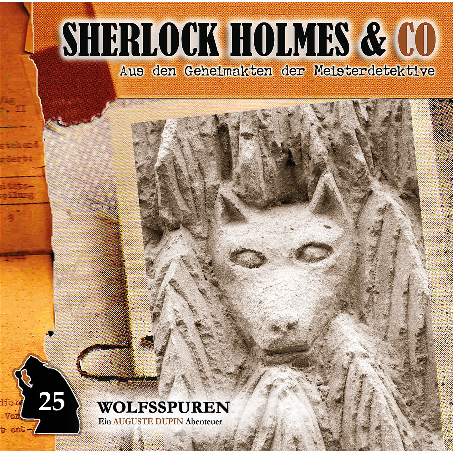 Обложка книги «Sherlock Holmes & Co, Folge 25: Wolfsspuren»