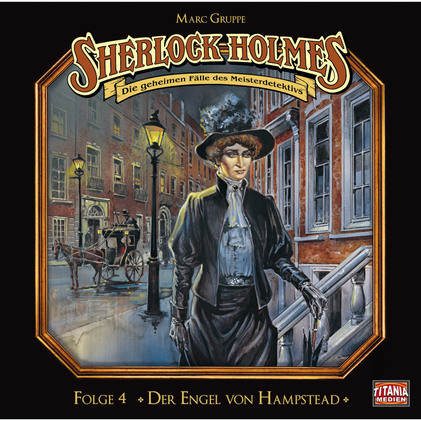 Обложка книги «Sherlock Holmes - Die geheimen Fälle des Meisterdetektivs, Folge 4: Der Engel von Hampstead»