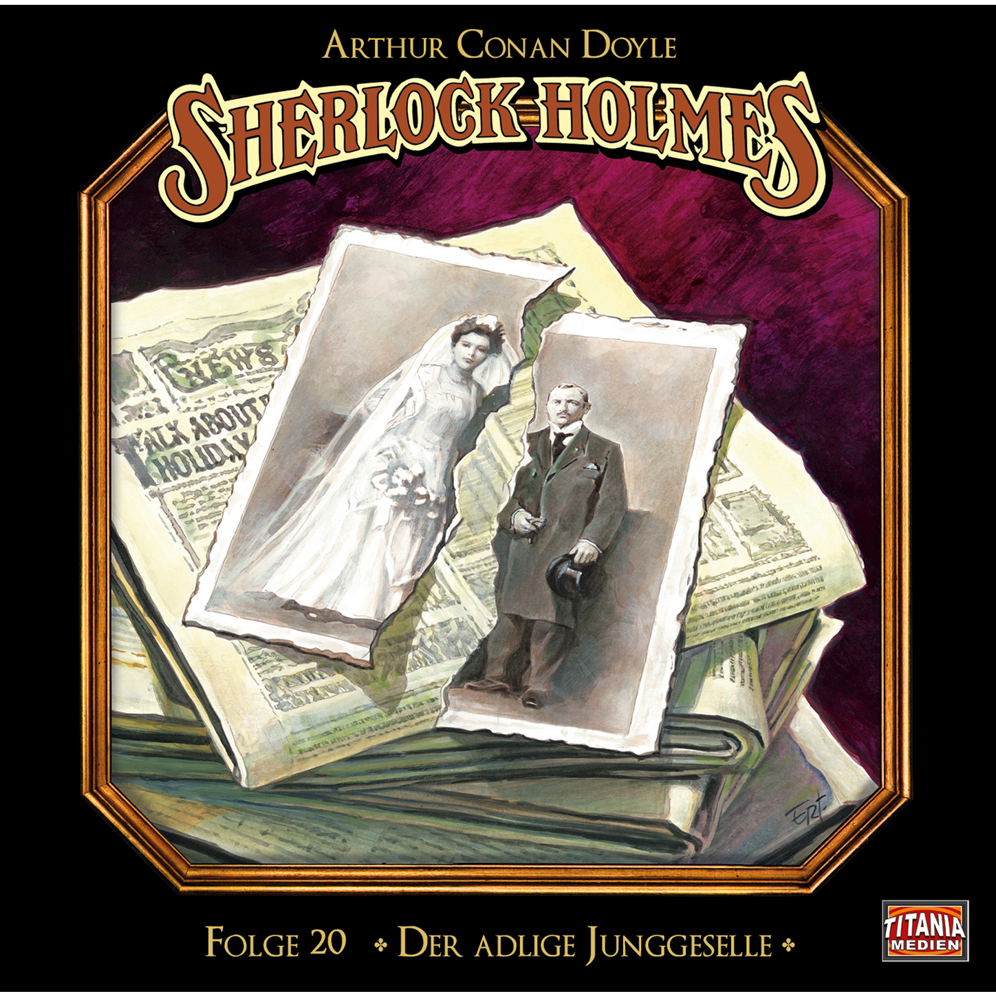 Обложка книги «Sherlock Holmes - Die geheimen Fälle des Meisterdetektivs, Folge 20: Der adlige Junggeselle»