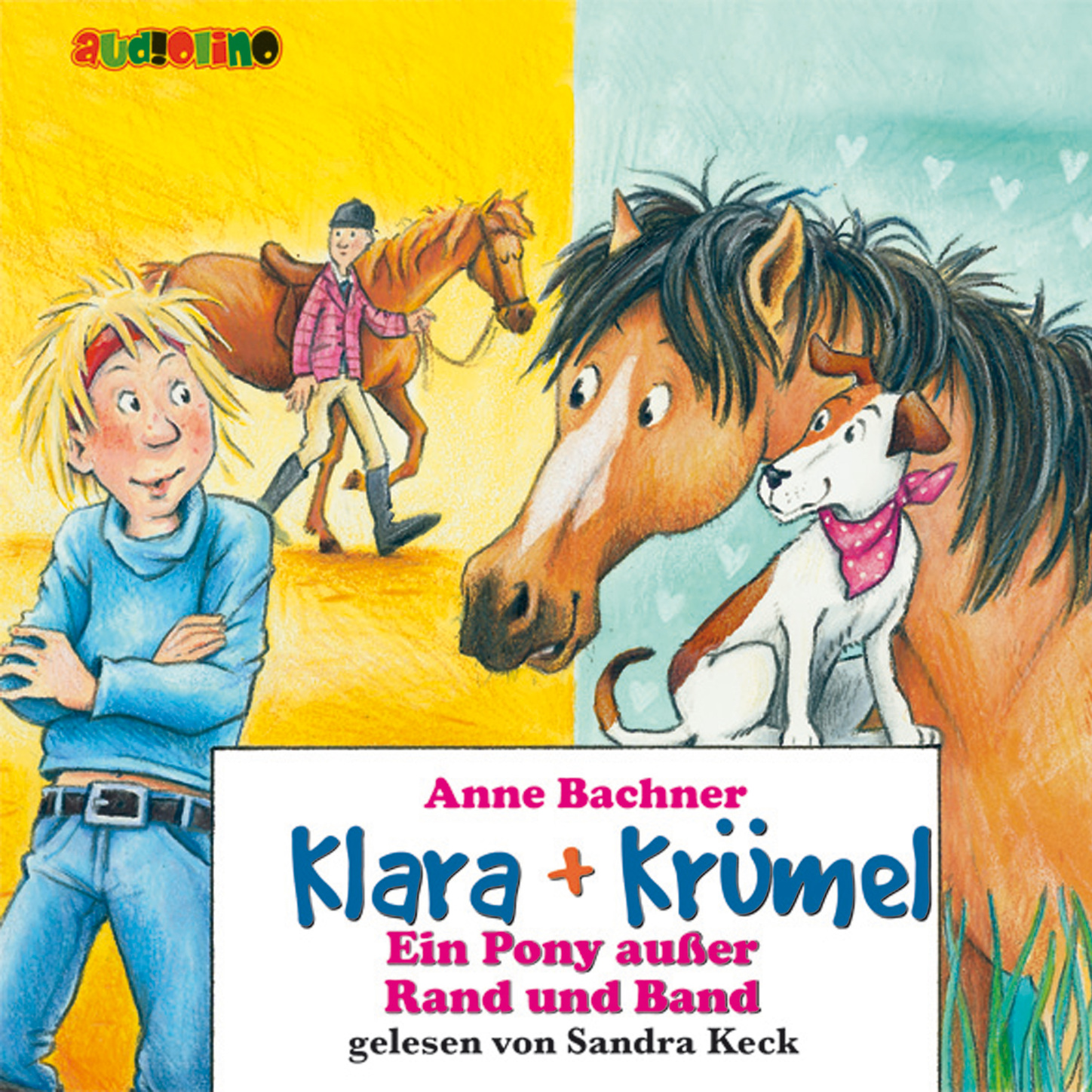 Обложка книги «Ein Pony außer Rand und Band - Klara + Krümel 5»