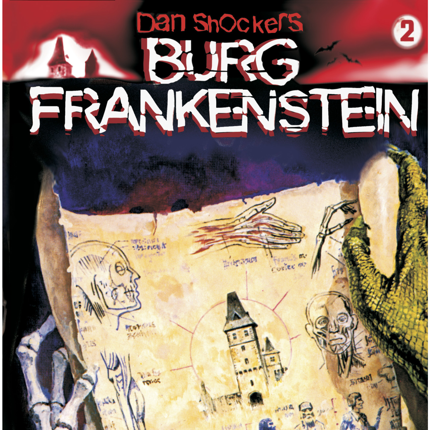 Обложка книги «Dan Shockers Burg Frankenstein, Folge 2: Monster-Testament von Burg Frankenstein»