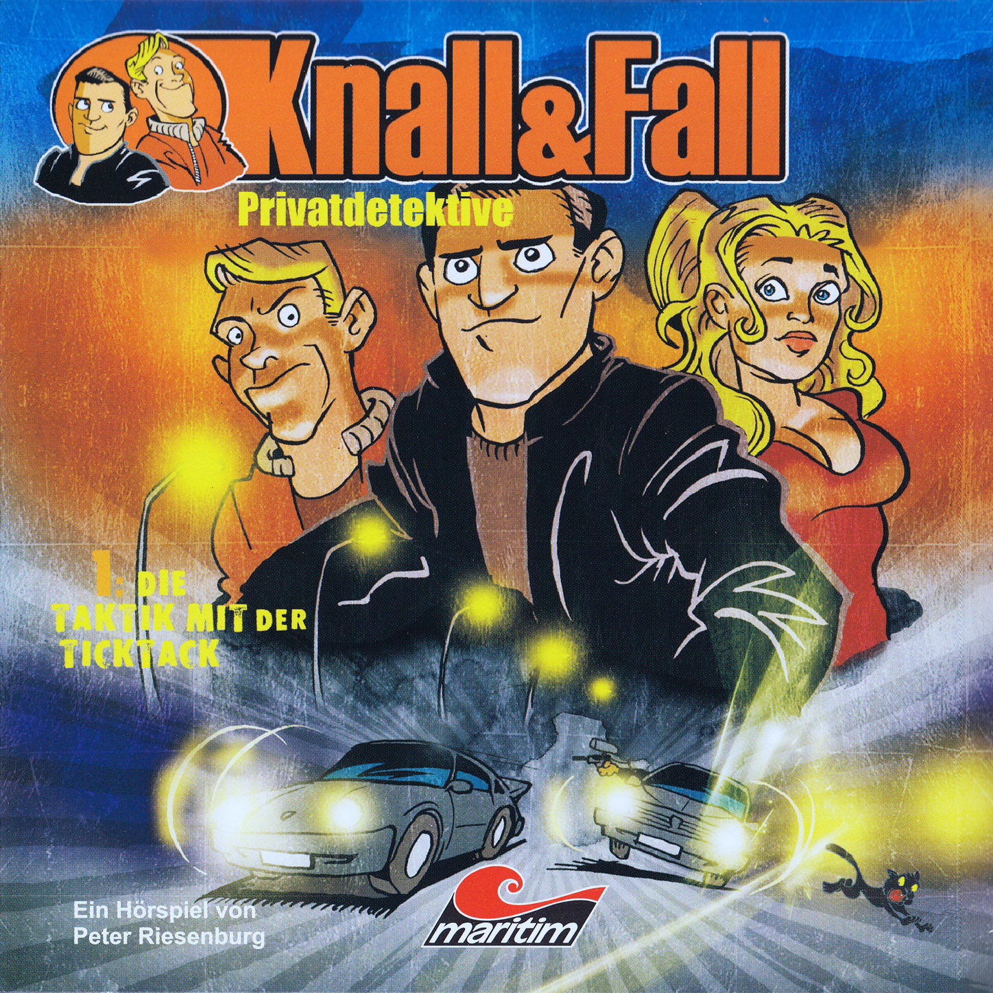 Обложка книги «Knall & Fall Privatdetektive, Folge 1: Die Taktik mit der Ticktack»