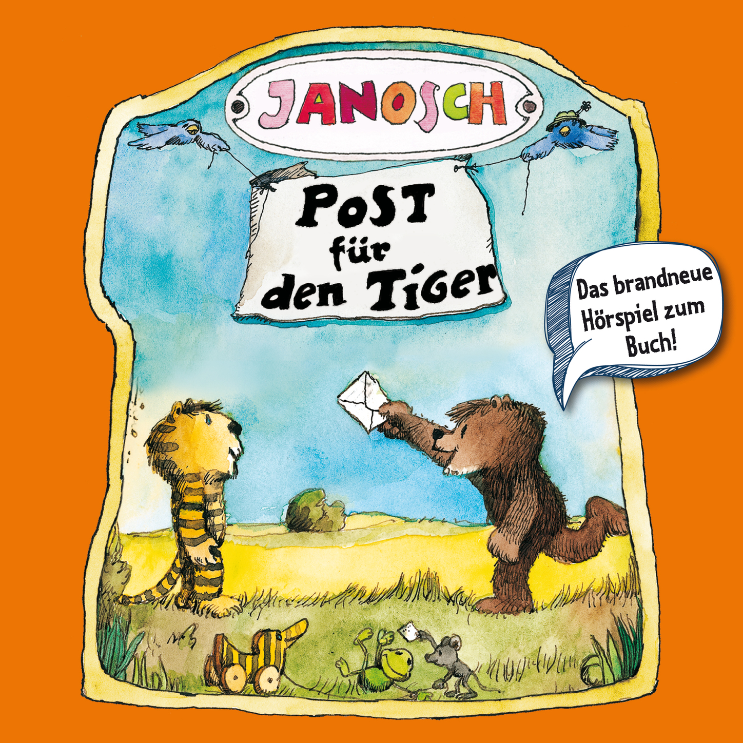 Обложка книги «Janosch, Folge 2: Post für den Tiger»