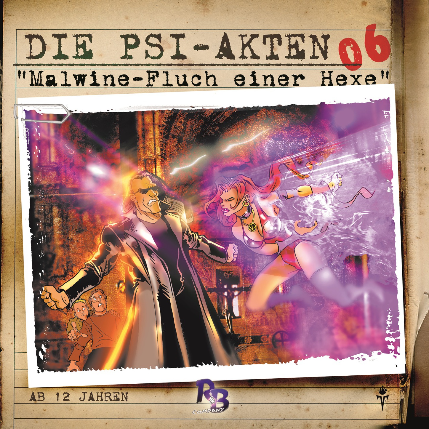 Обложка книги «Die PSI-Akten, Folge 6: Malwine - Fluch einer Hexe»
