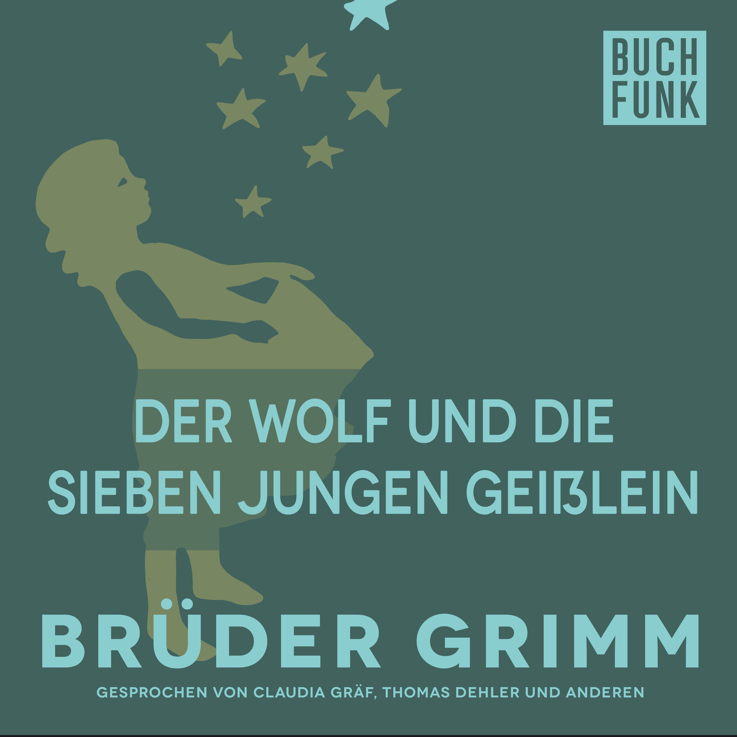 Обложка книги «Der Wolf und die sieben jungen Geißlein»