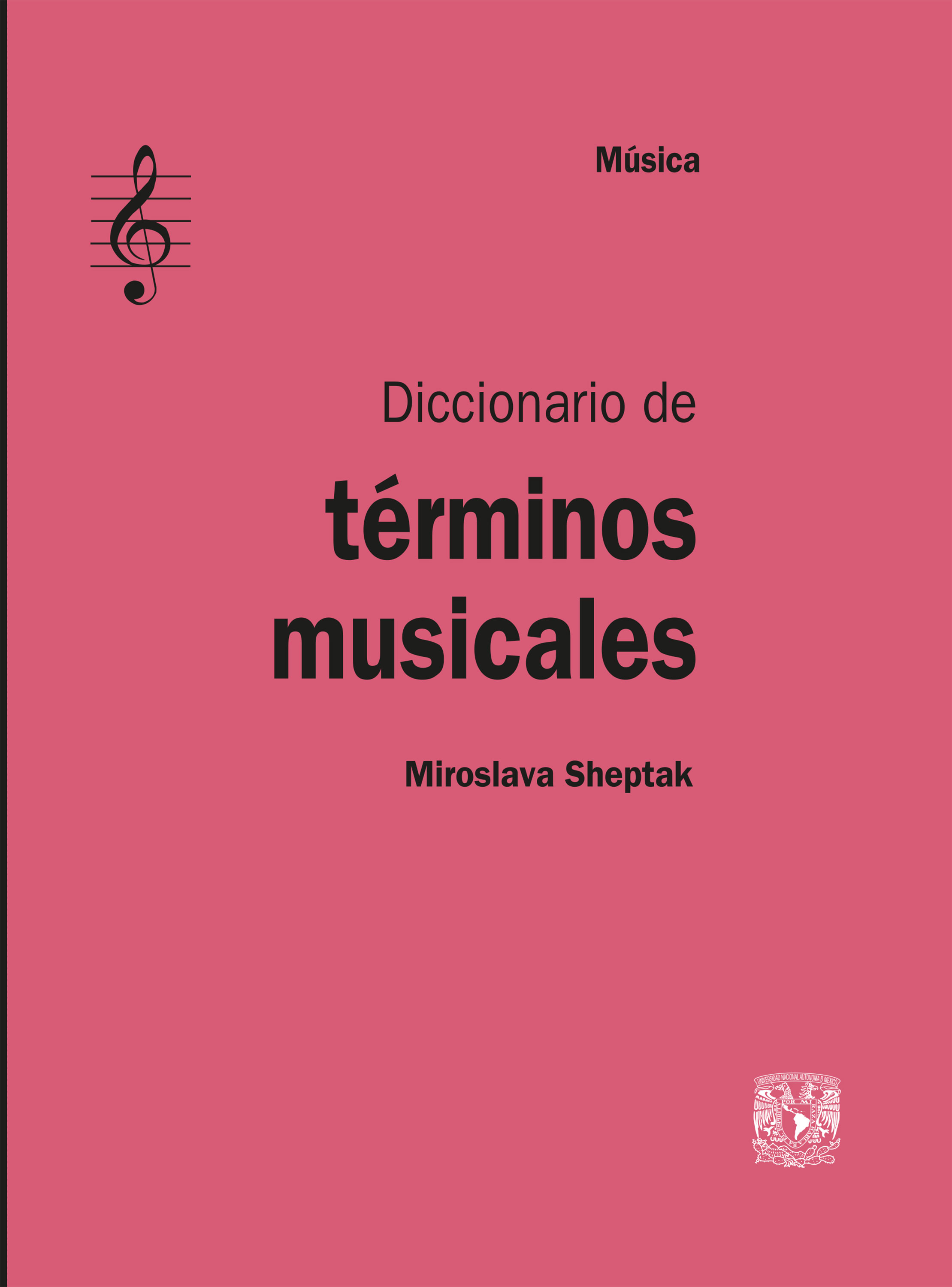 Обложка книги «Diccionario de términos musicales»