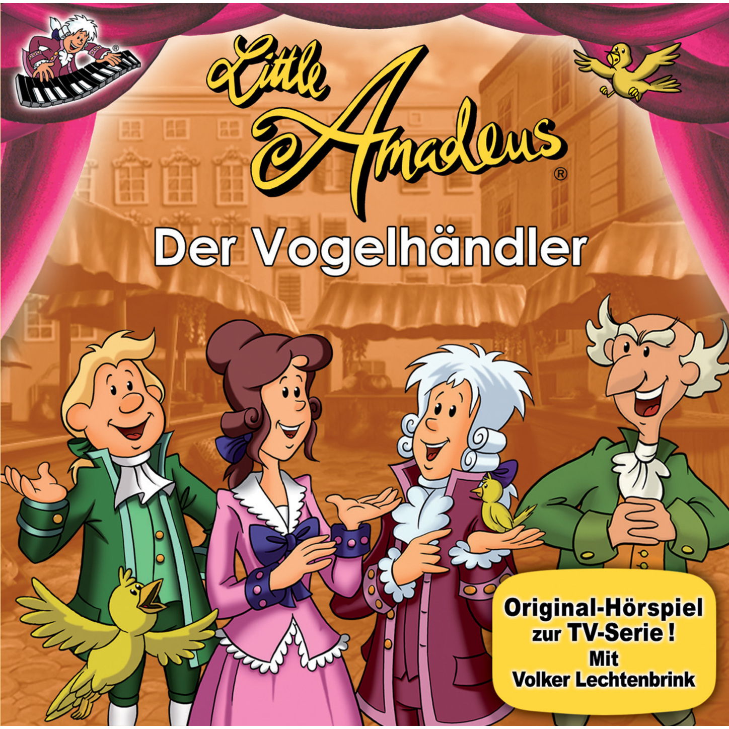 Обложка книги «Little Amadeus, Der Vogelhändler»