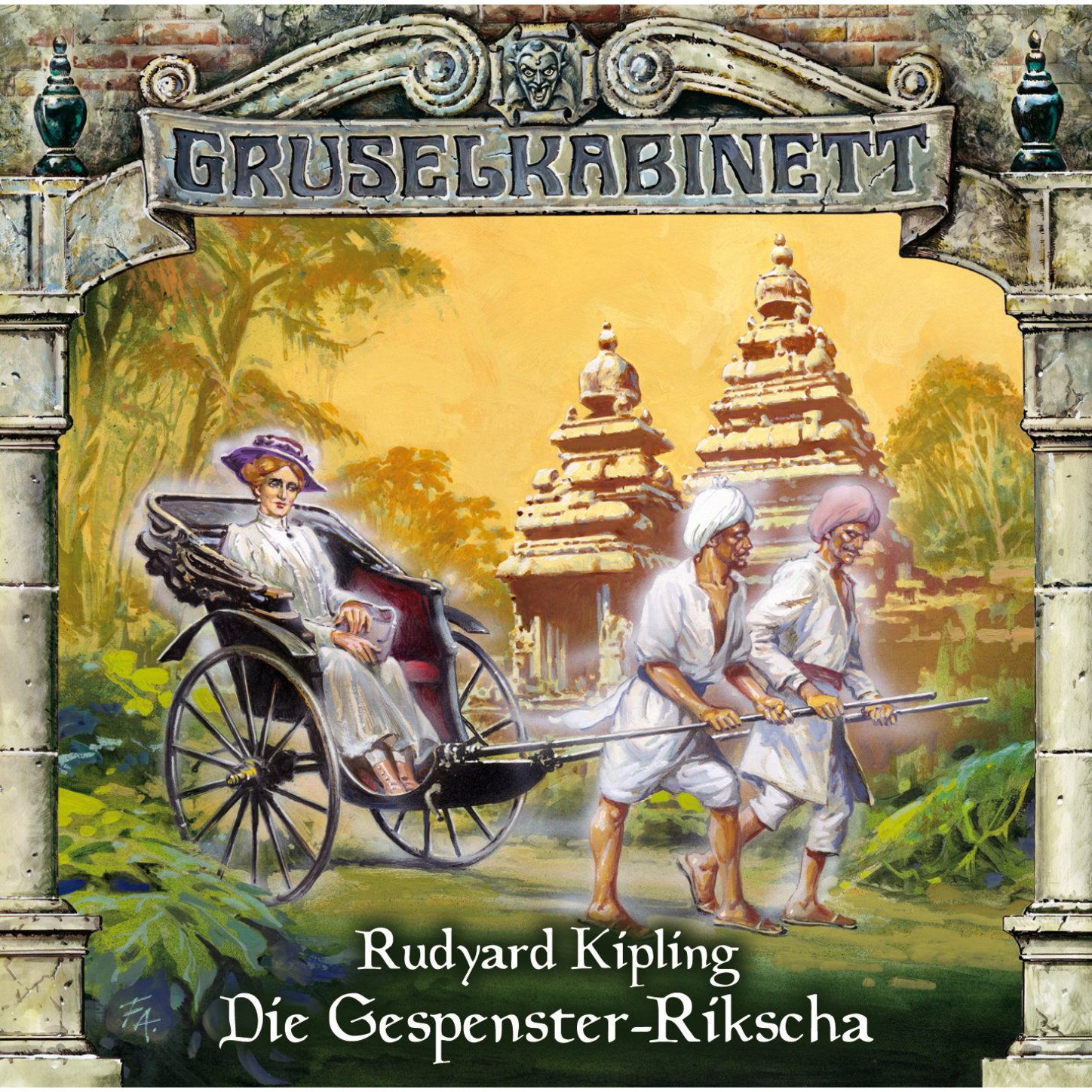Обложка книги «Gruselkabinett, Folge 31: Die Gespenster-Rikscha»