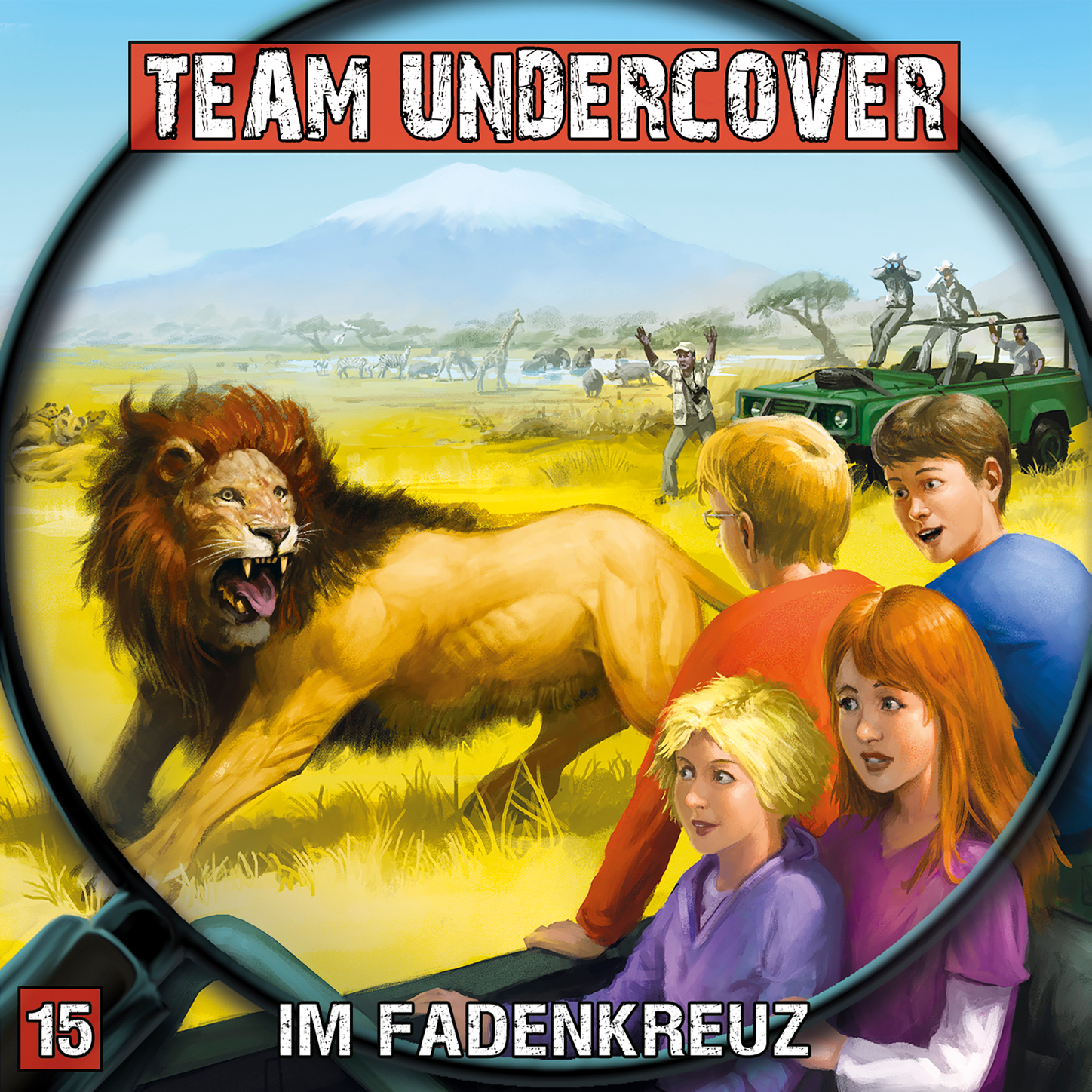 Обложка книги «Team Undercover, Folge 15: Im Fadenkreuz»