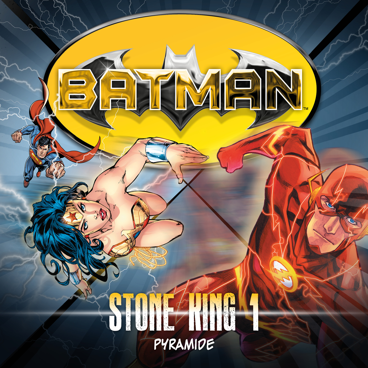 Обложка книги «Batman, Stone King, Folge 1: Pyramide»