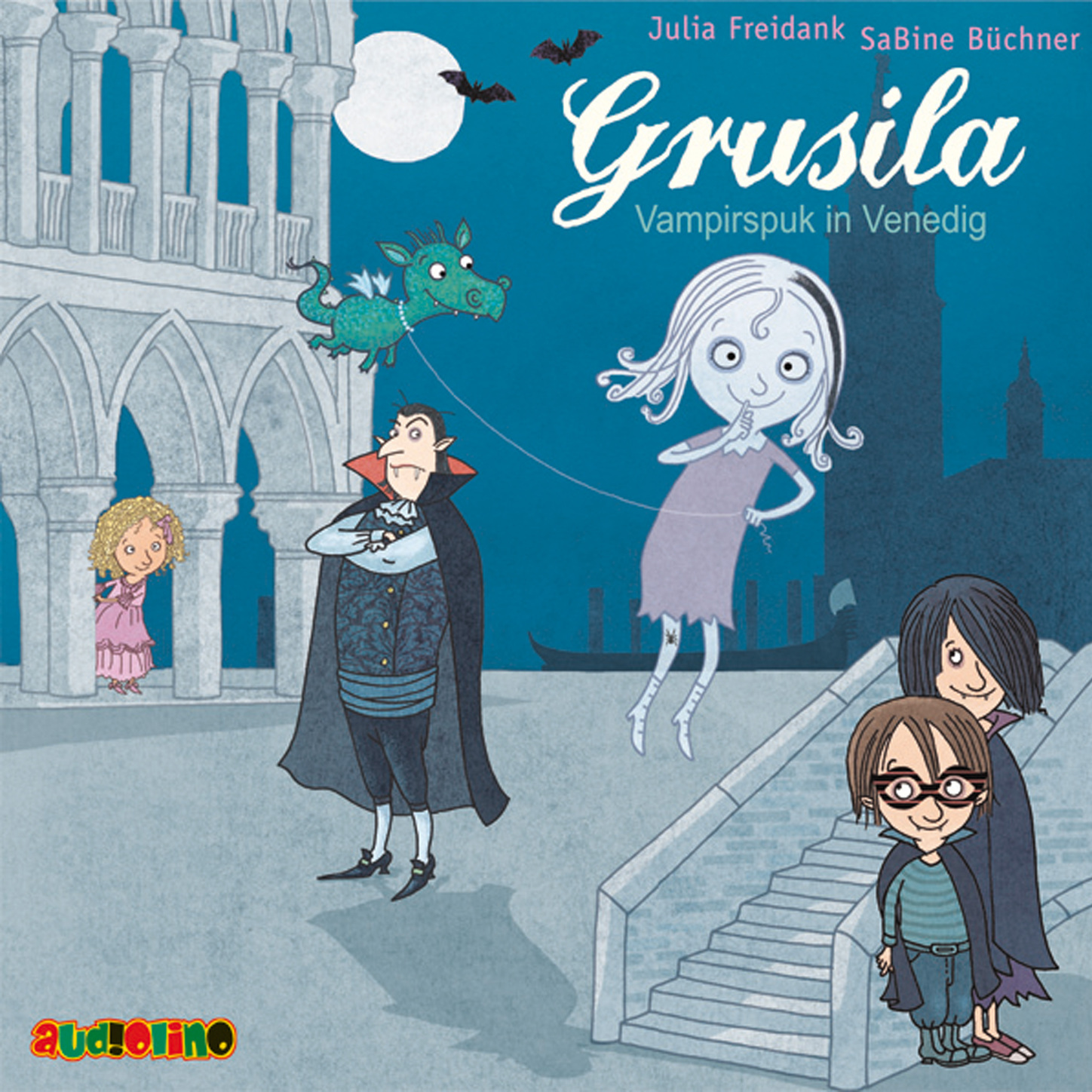 Обложка книги «Grusila - Vampirspuk in Venedig»