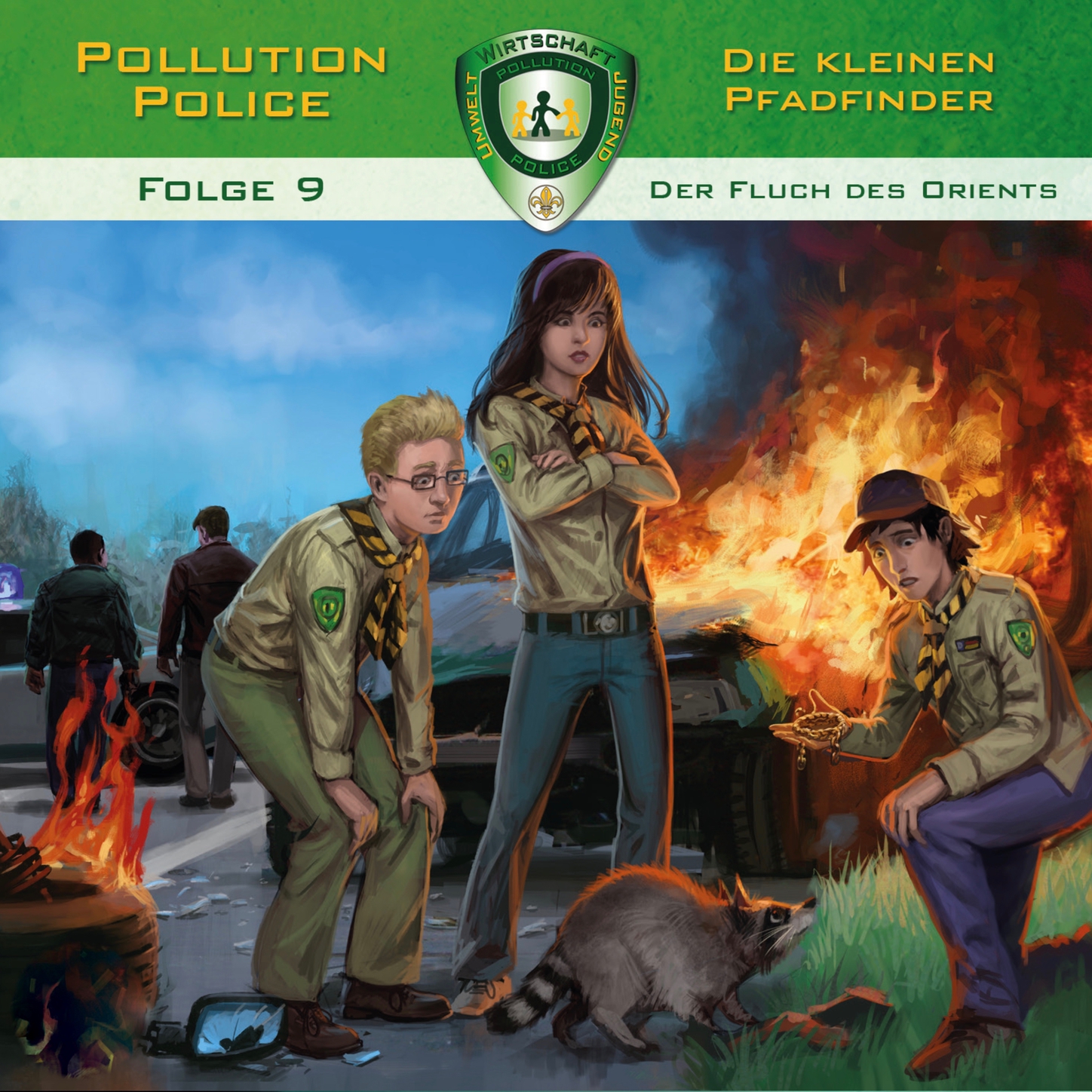 Обложка книги «Pollution Police, Folge 9: Der Fluch des Orients»