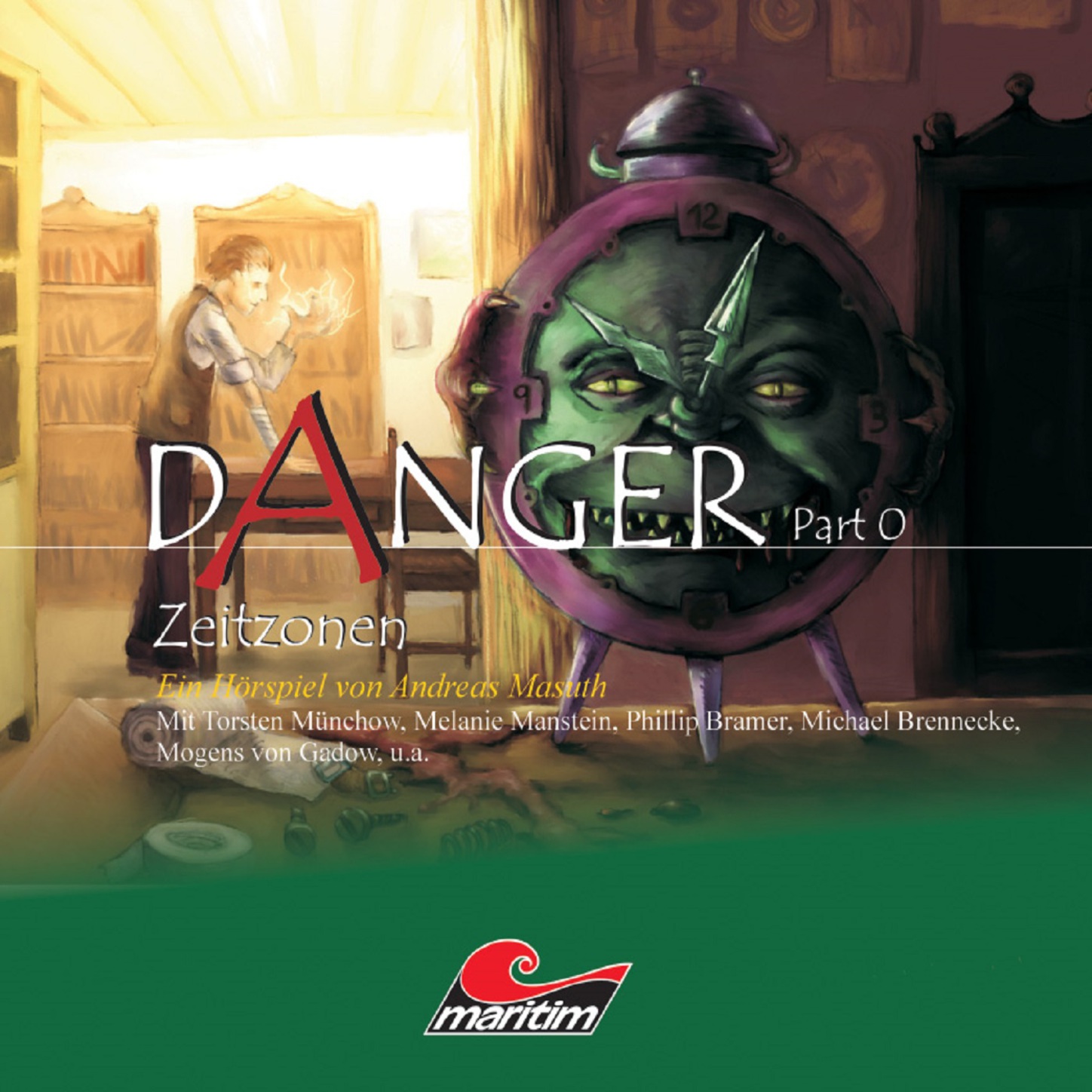 Обложка книги «Danger, Part: Zeitzonen»