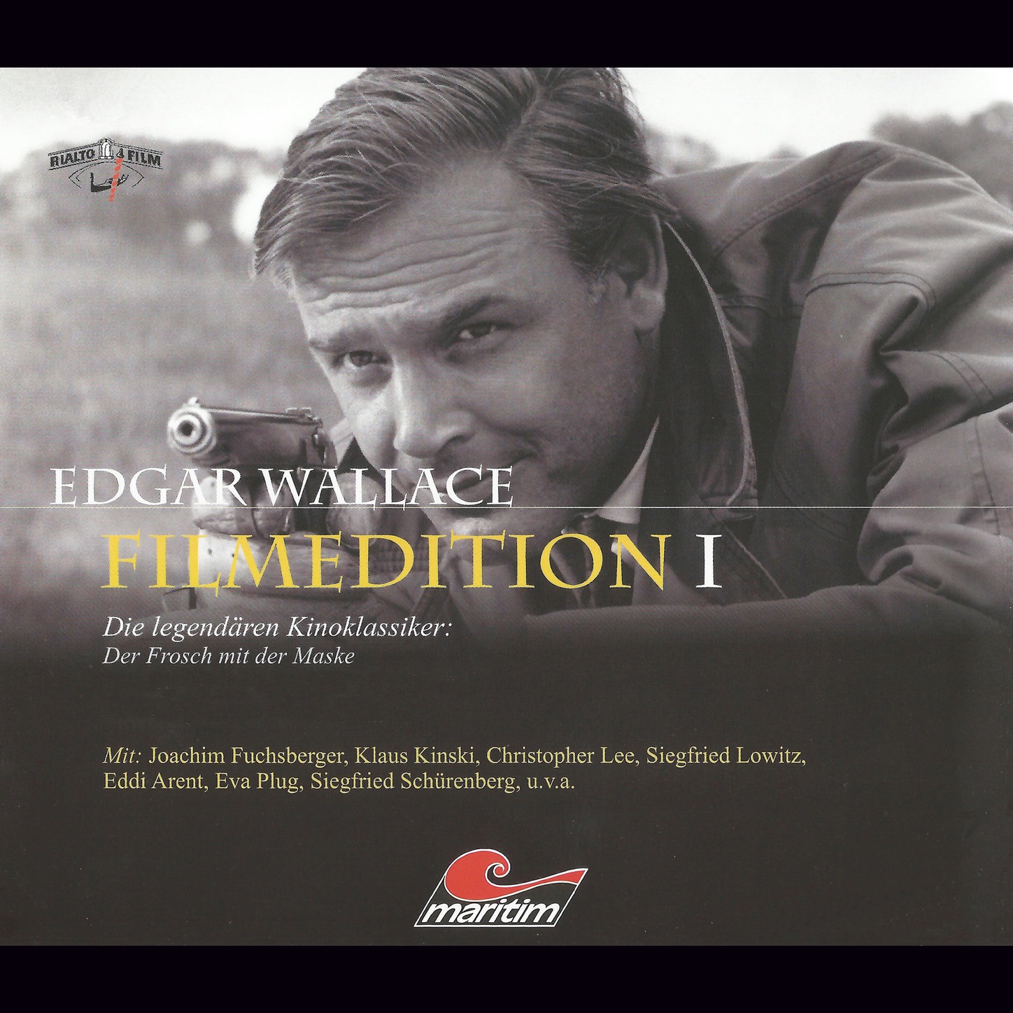 Обложка книги «Edgar Wallace - Filmedition, Folge 1: Der Frosch mit der Maske»
