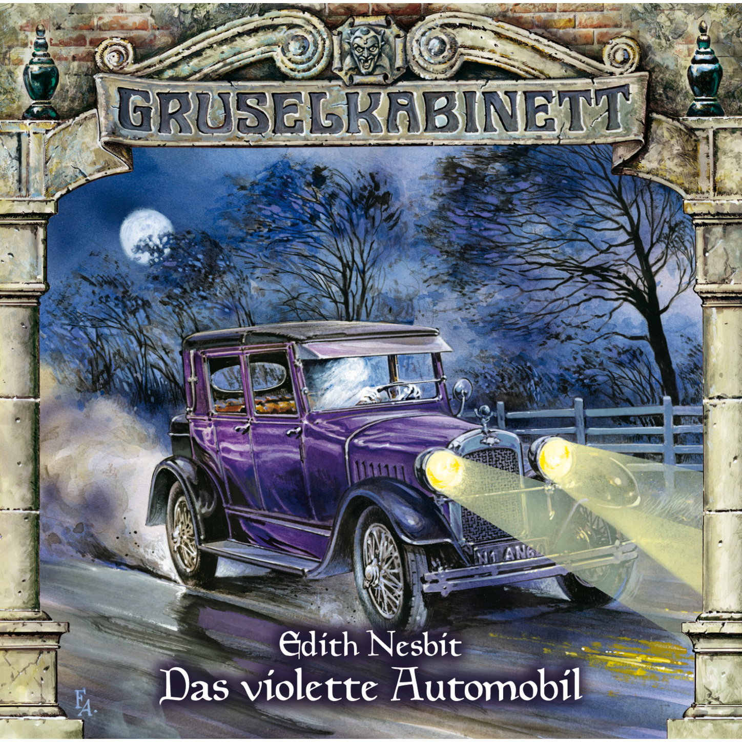 Обложка книги «Gruselkabinett, Folge 59: Das violette Automobil»