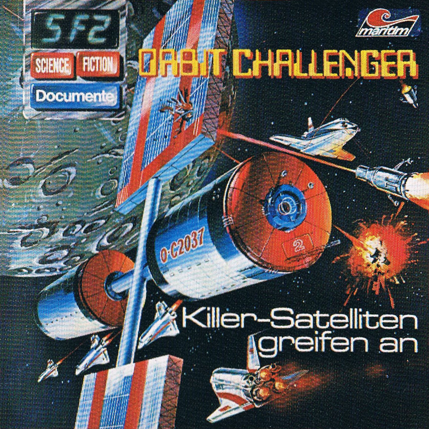 Обложка книги «Science Fiction Documente, Folge 2: Orbit Challenger - Killer-Satelliten greifen an»