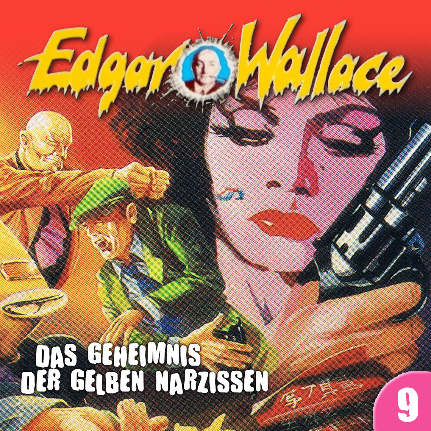 Обложка книги «Edgar Wallace, Folge 9: Das Geheimnis der gelben Narzissen»