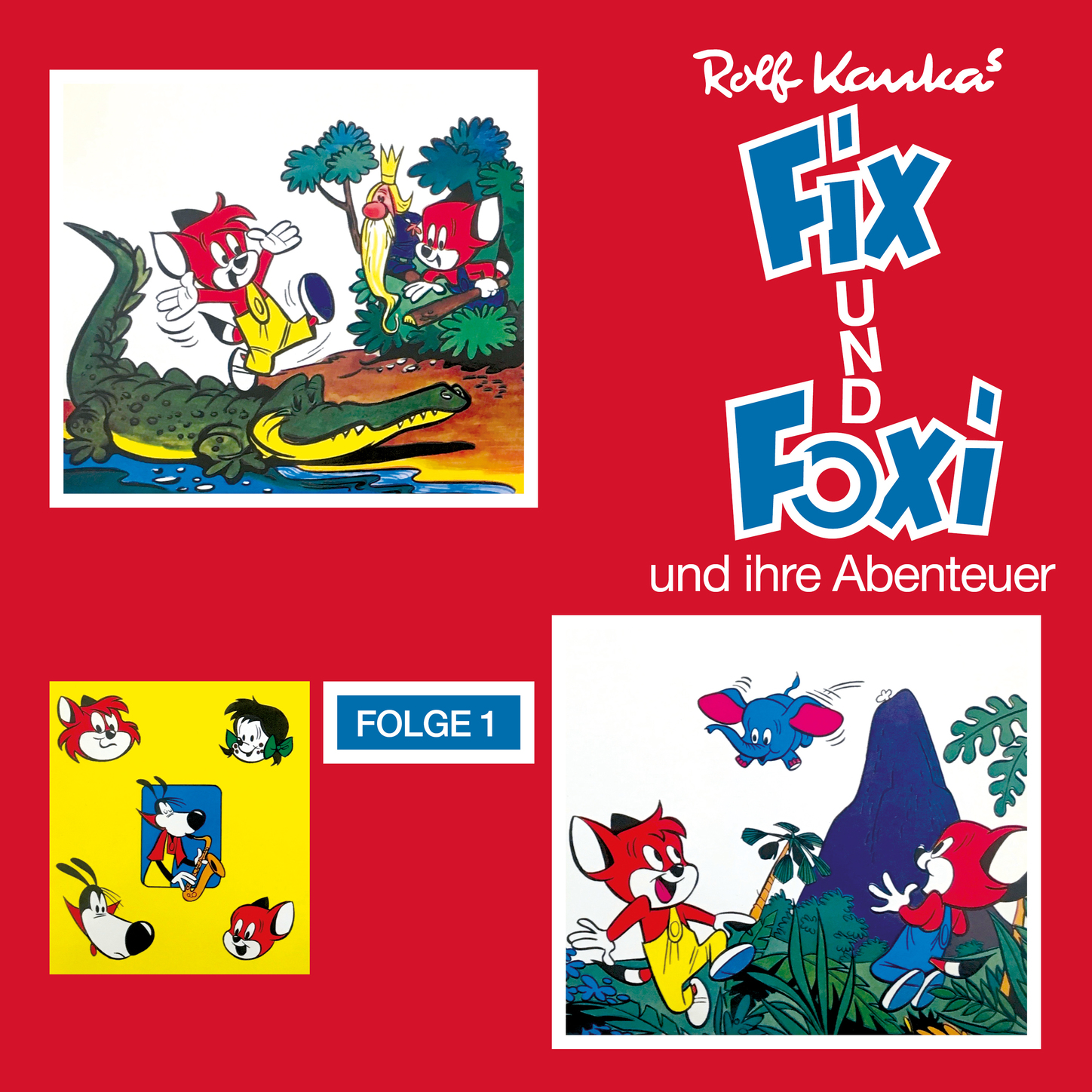 Обложка книги «Fix und Foxi, Folge 1: Fix und Foxi und ihre Abenteuer»