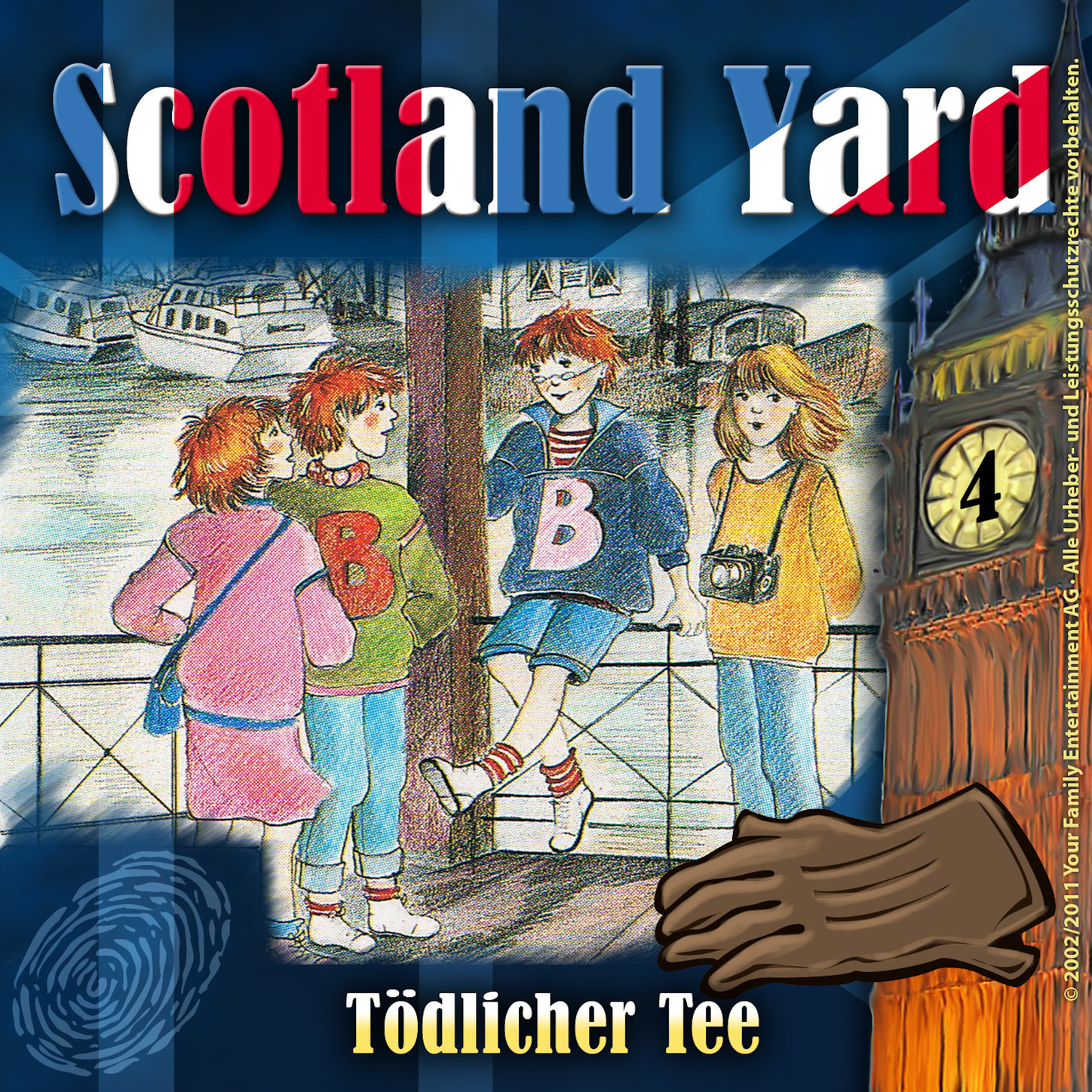 Обложка книги «Scotland Yard, Folge 4: Tödlicher Tee»