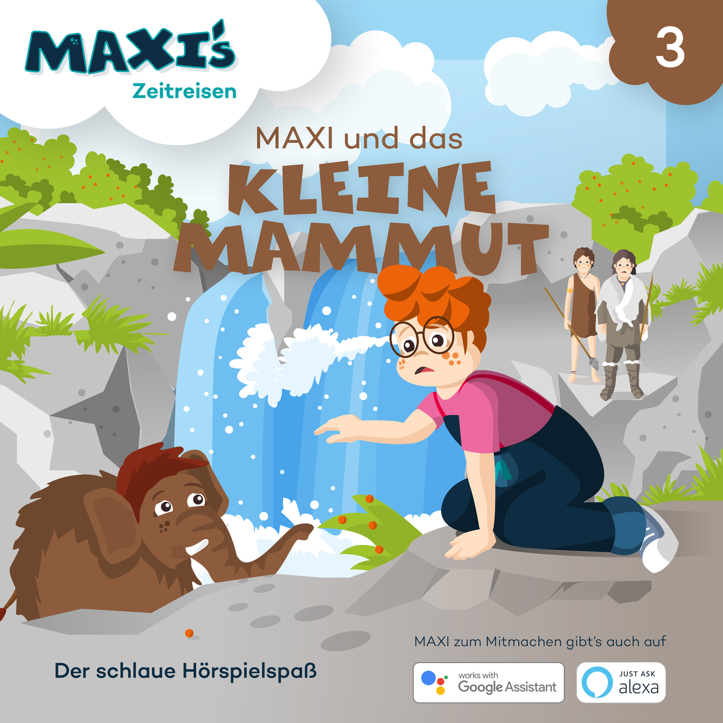 Обложка книги «Maxi's Zeitreisen, Folge 3: Maxi und das kleine Mammut»