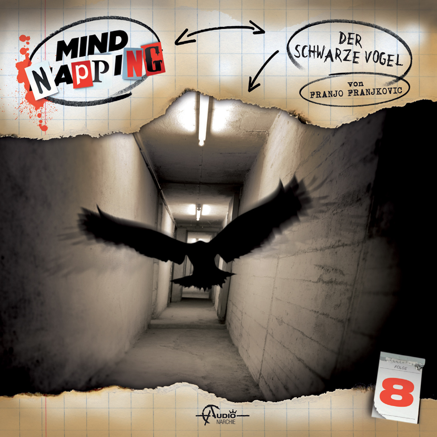 Обложка книги «MindNapping, Folge 8: Der schwarze Vogel»