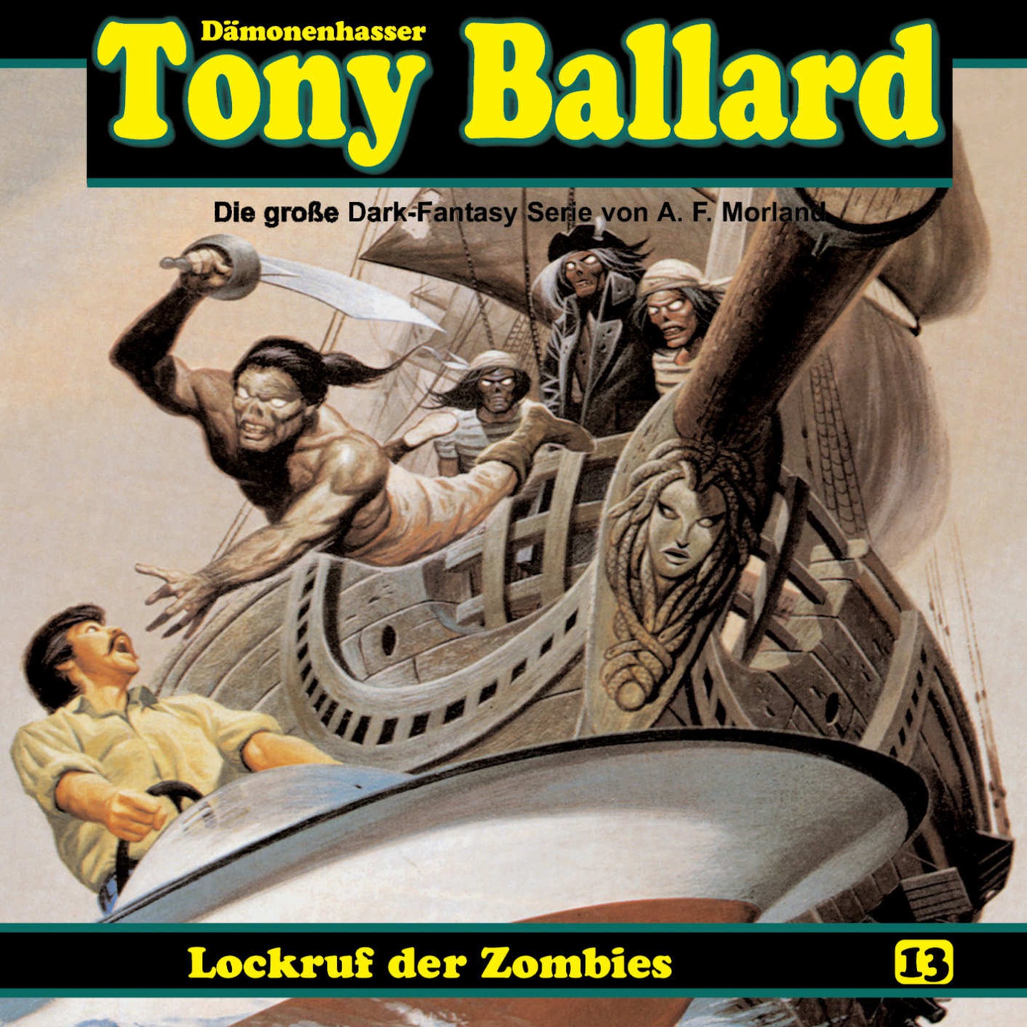 Обложка книги «Tony Ballard, Folge 13: Lockruf der Zombies»