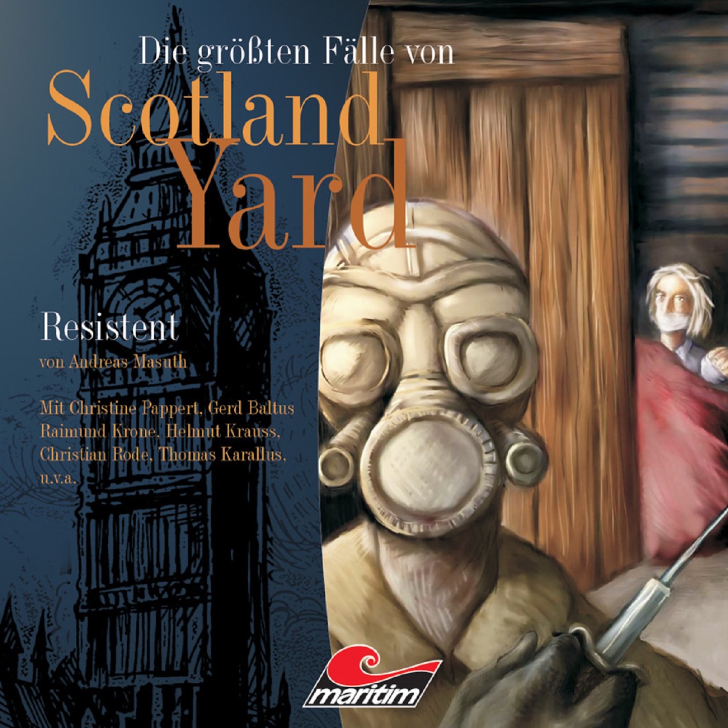 Обложка книги «Die größten Fälle von Scotland Yard, Folge 6: Resistent»