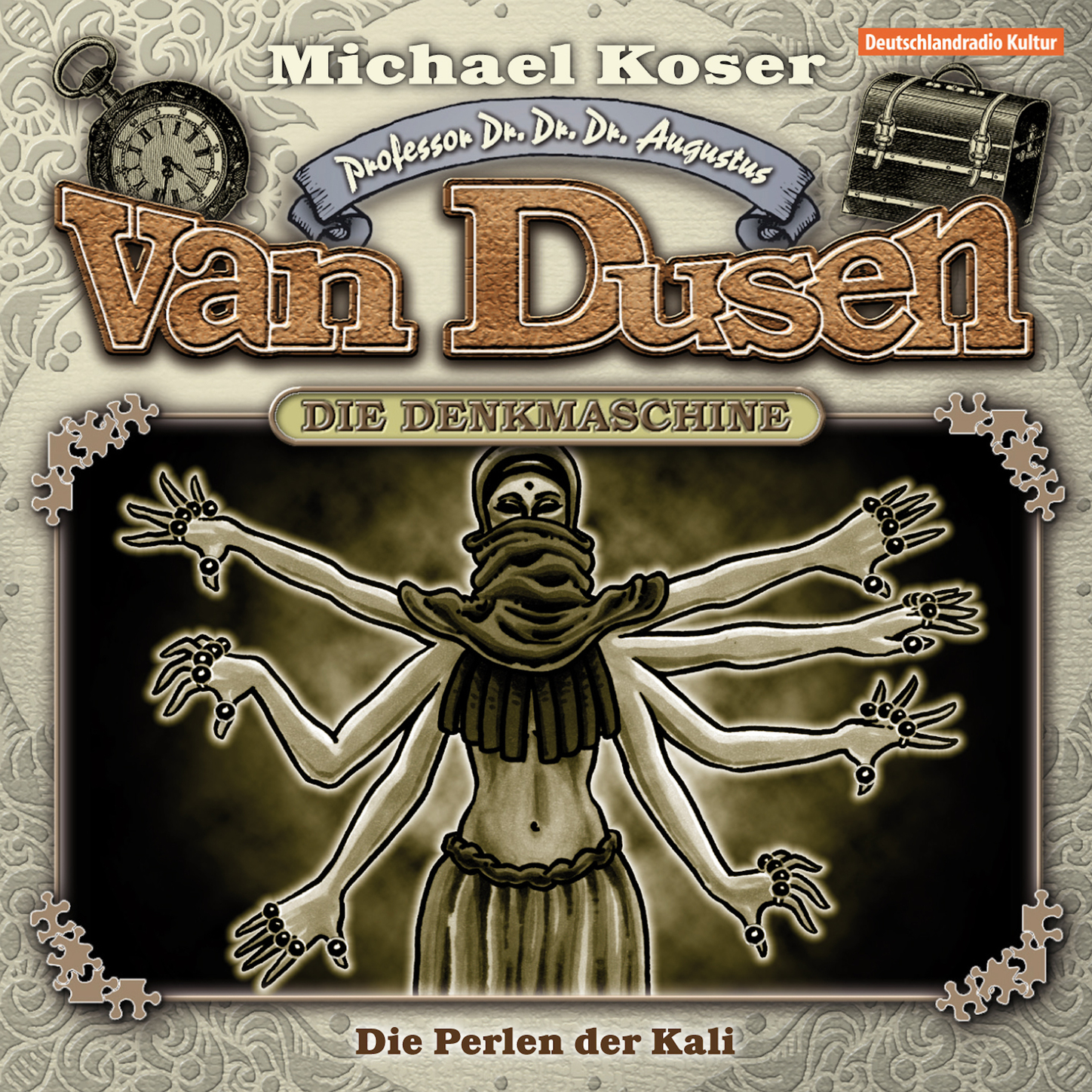 Обложка книги «Professor van Dusen, Folge 6: Die Perlen der Kali»
