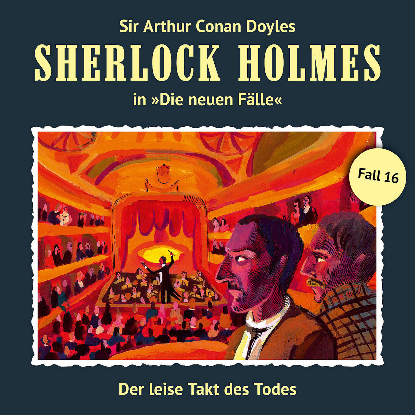Обложка книги «Sherlock Holmes, Die neuen Fälle, Fall 16: Der leise Takt des Todes»