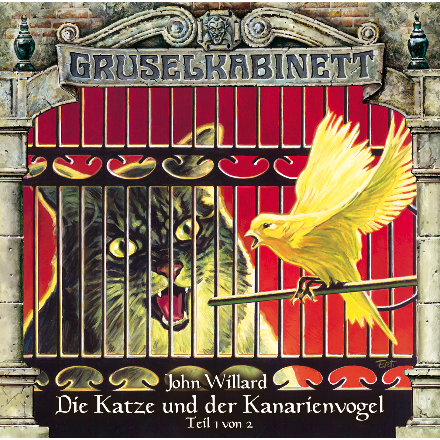 Обложка книги «Gruselkabinett, Folge 84: Die Katze und der Kanarienvogel (Teil 1 von 2)»
