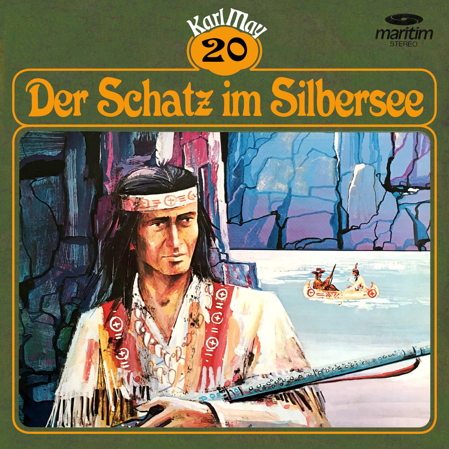 Обложка книги «Karl May, Grüne Serie, Folge 20: Der Schatz im Silbersee»