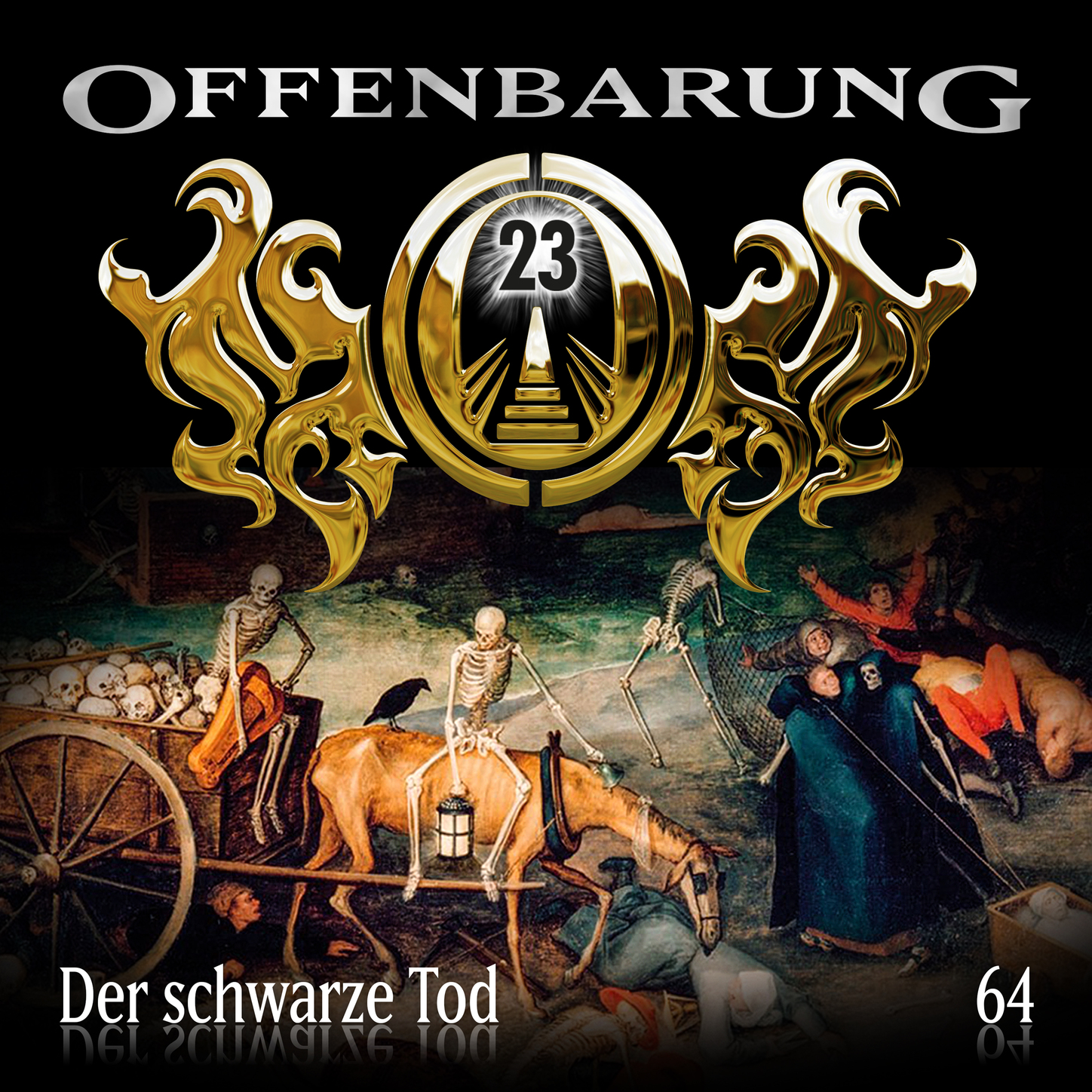Обложка книги «Offenbarung 23, Folge 64: Der schwarze Tod»