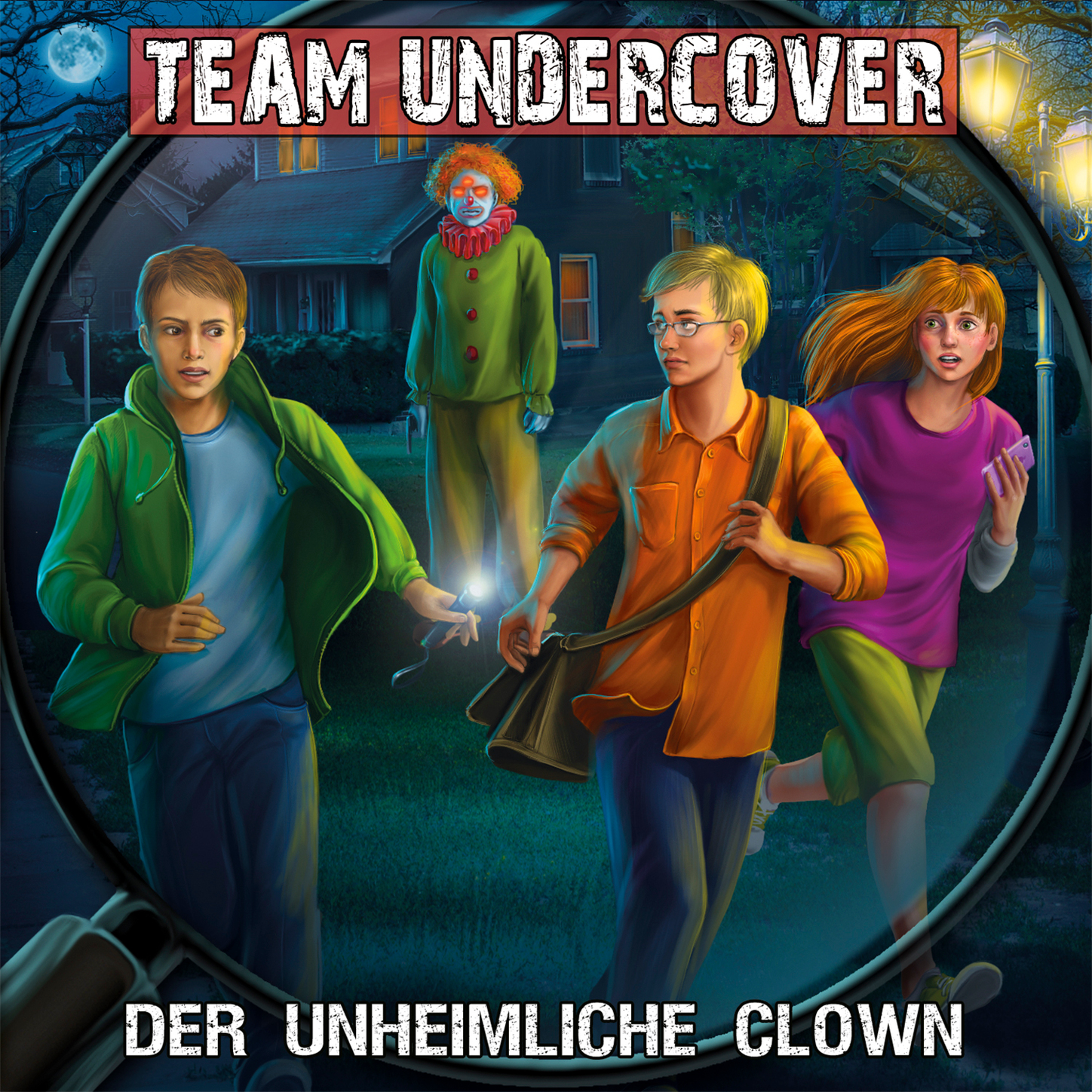 Обложка книги «Team Undercover, Folge 6: Der unheimliche Clown»