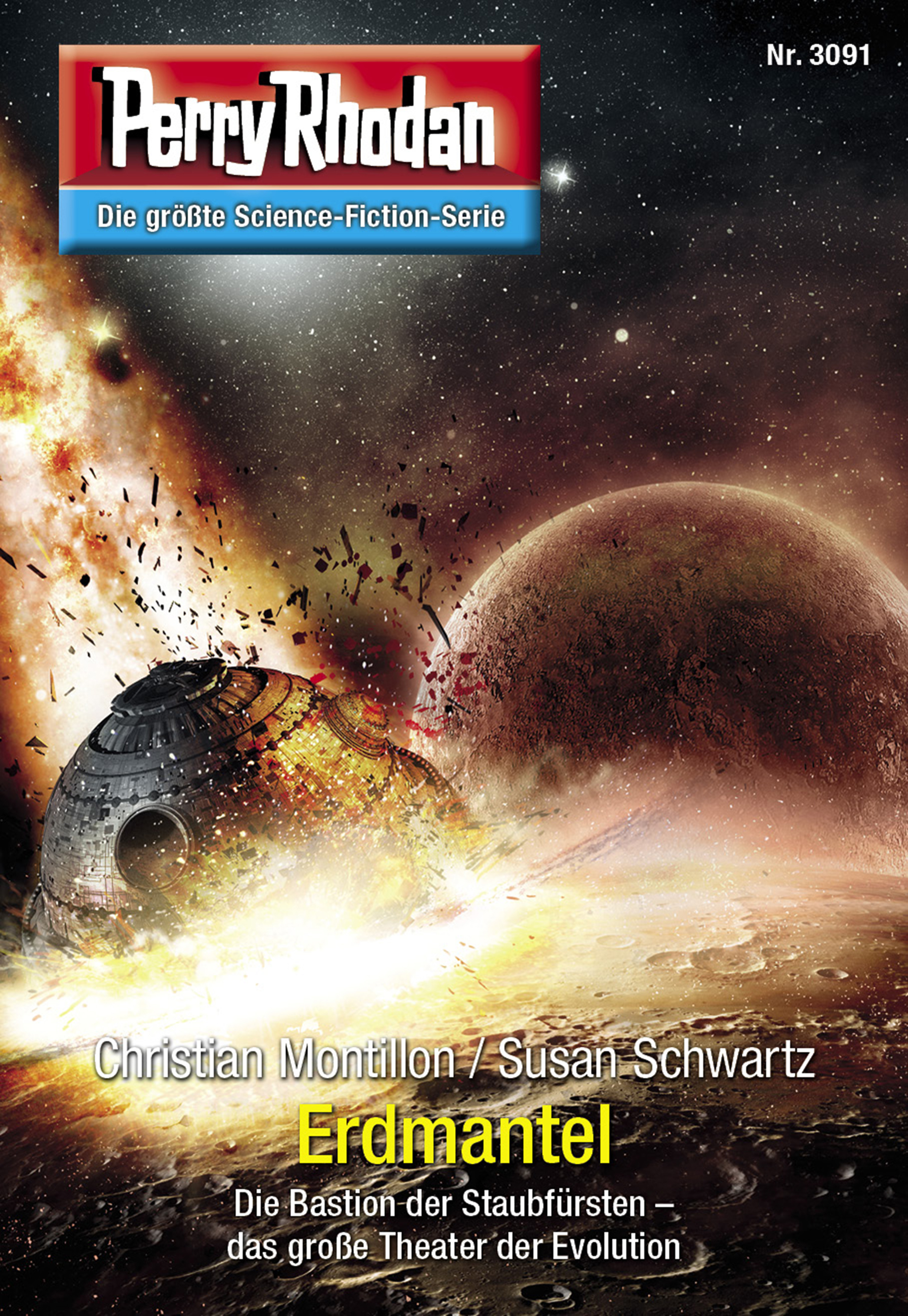Обложка книги «Perry Rhodan 3091: Erdmantel»