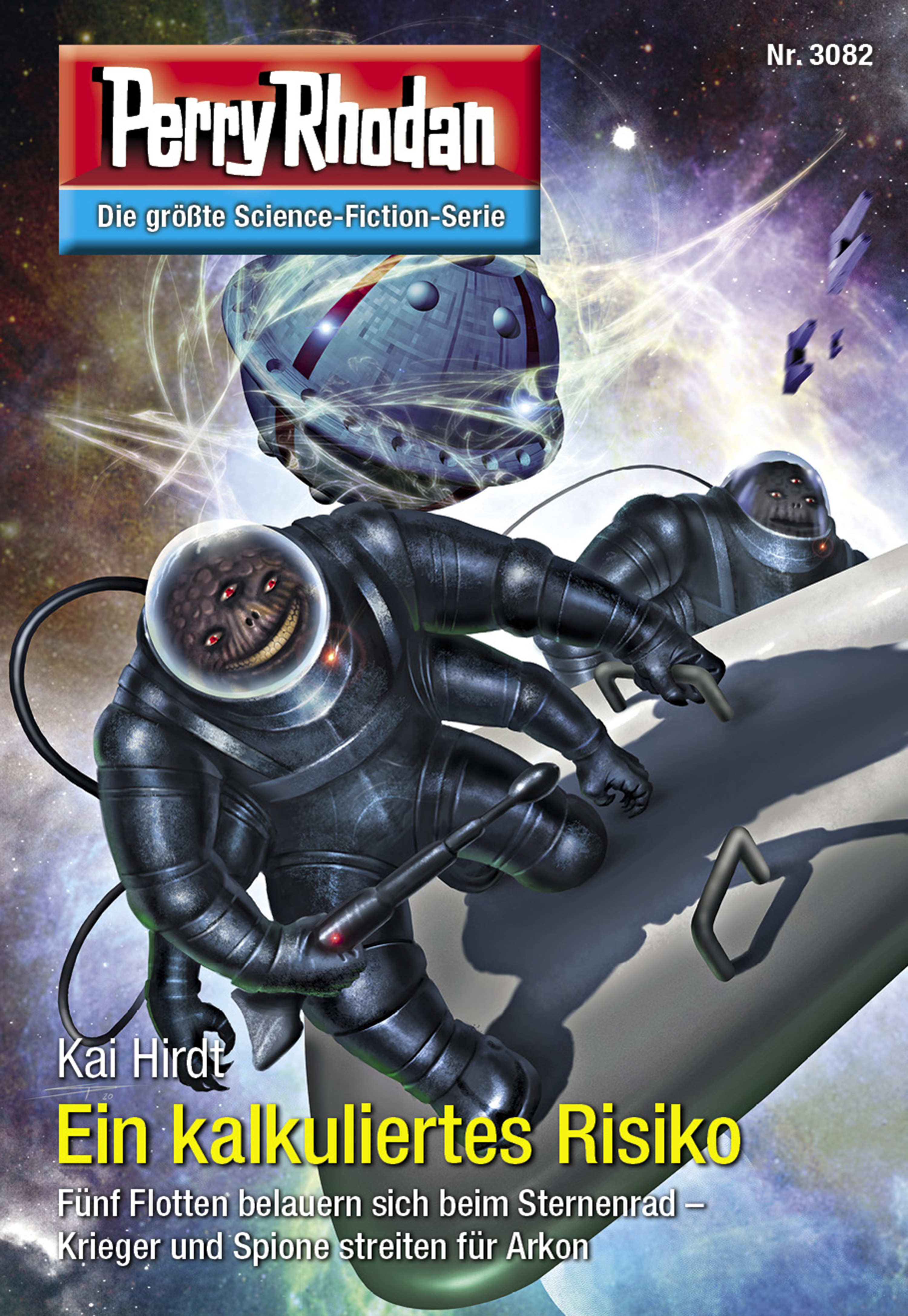 Обложка книги «Perry Rhodan 3082: Ein kalkuliertes Risiko»