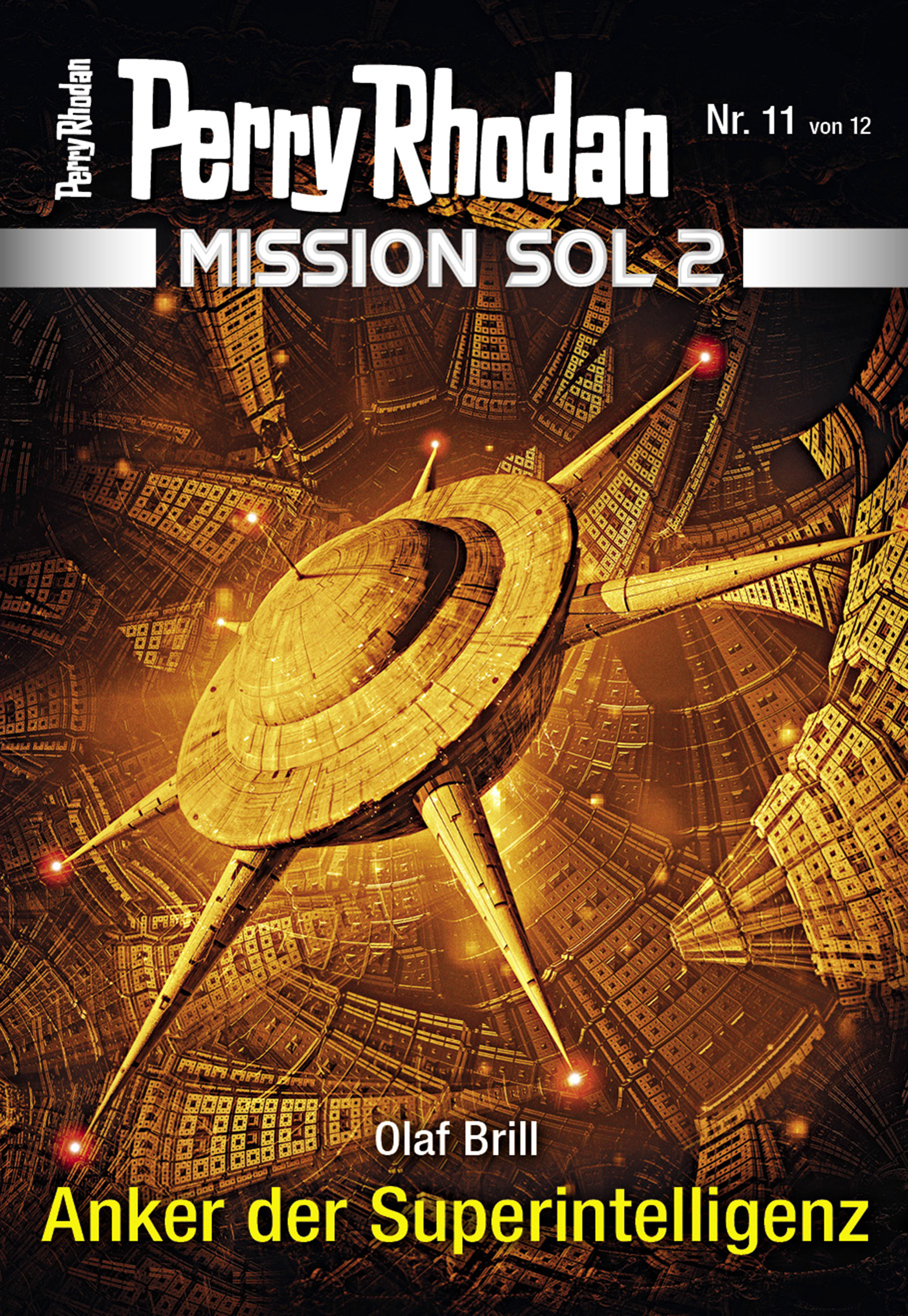 Обложка книги «Mission SOL 2020 / 11: Anker der Superintelligenz»