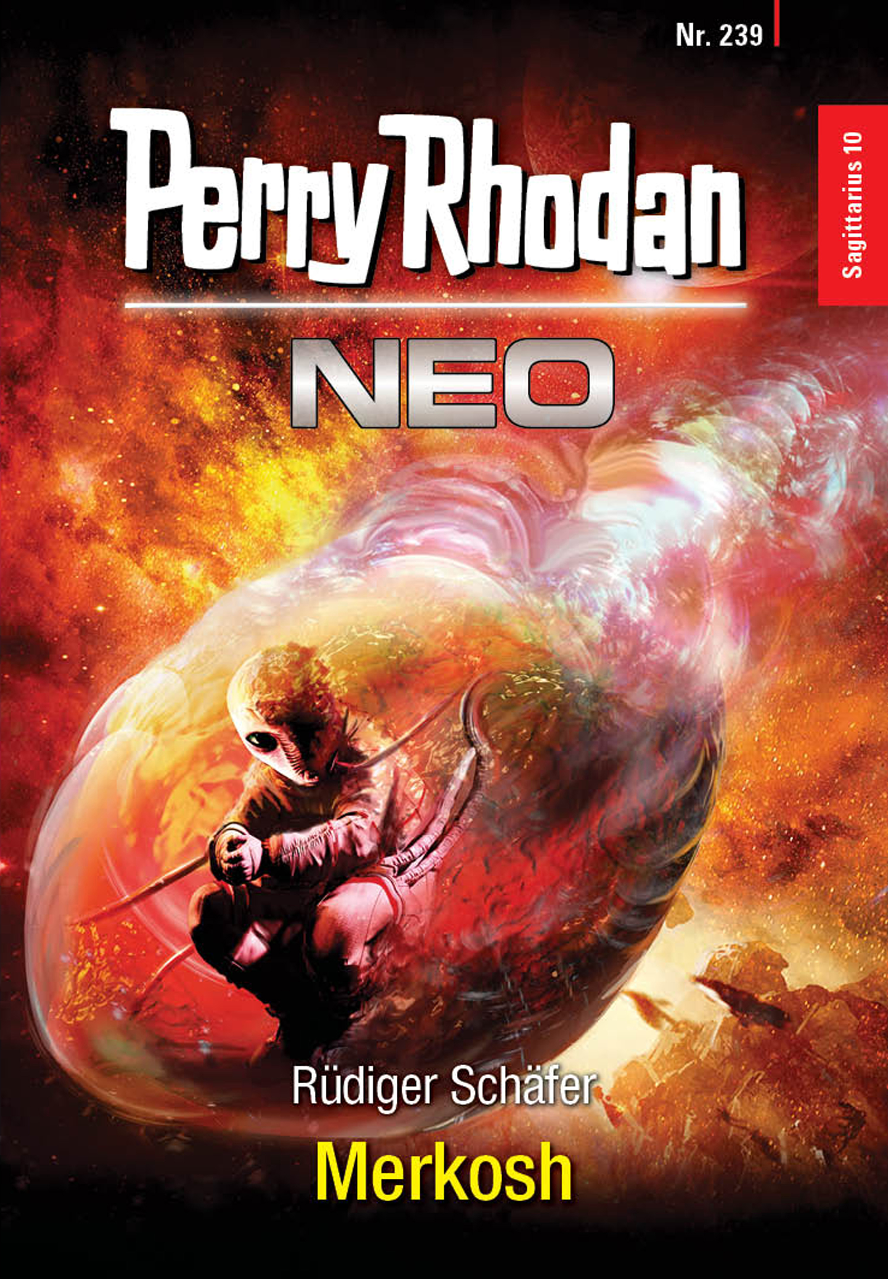 Обложка книги «Perry Rhodan Neo 239: Merkosh»