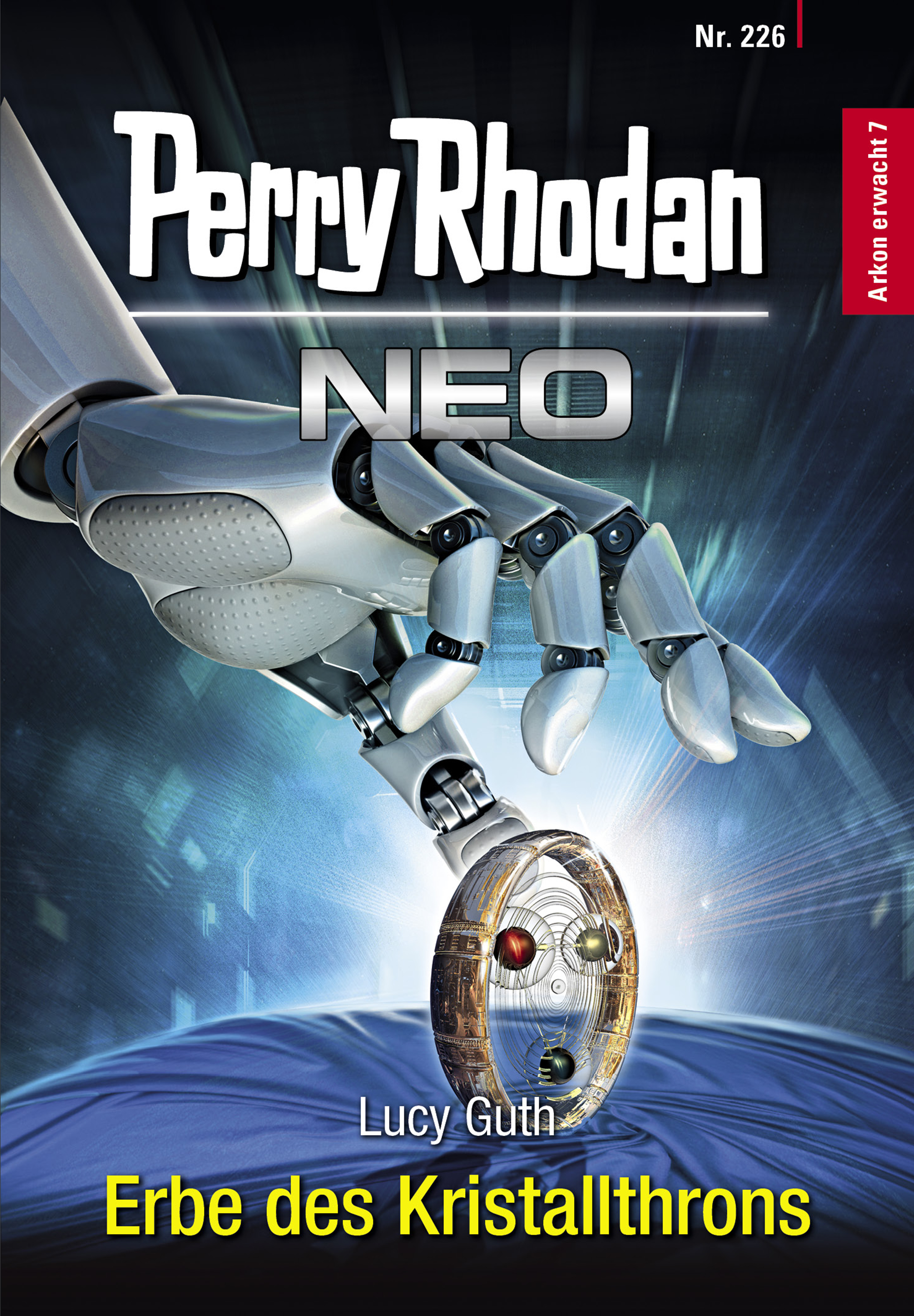 Обложка книги «Perry Rhodan Neo 226: Erbe des Kristallthrons»