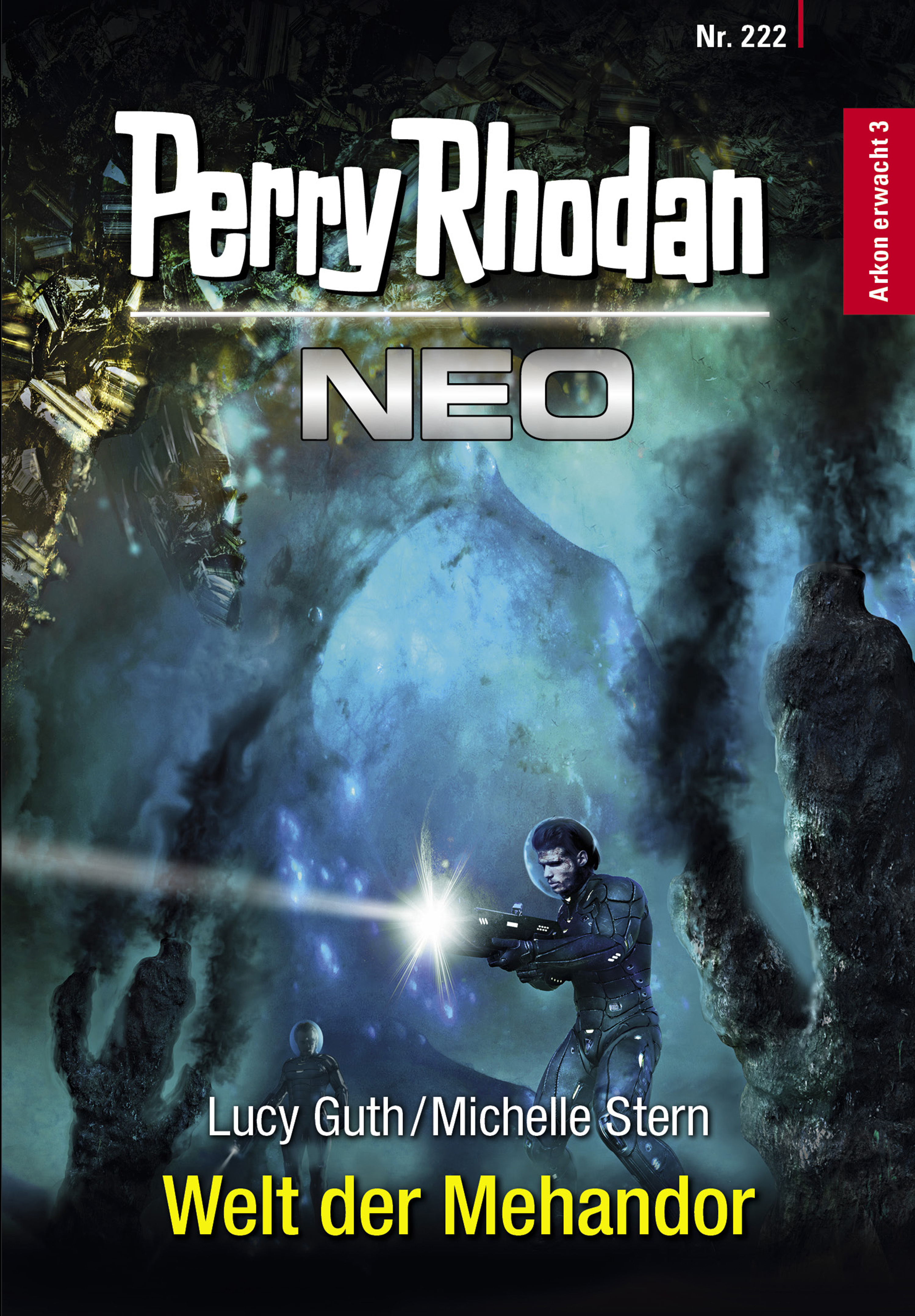 Обложка книги «Perry Rhodan Neo 222: Welt der Mehandor»