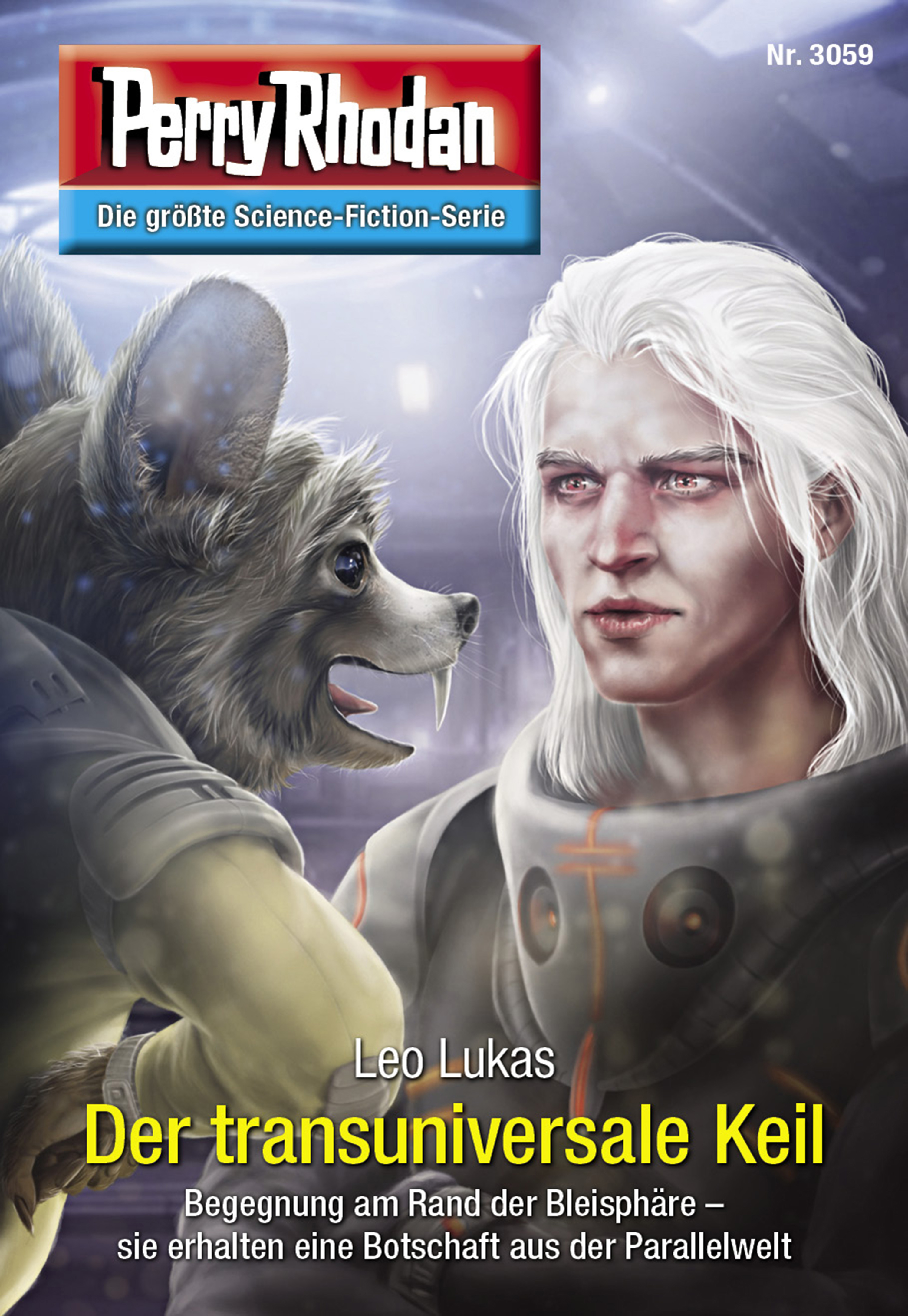 Обложка книги «Perry Rhodan 3059: Der transuniversale Keil»