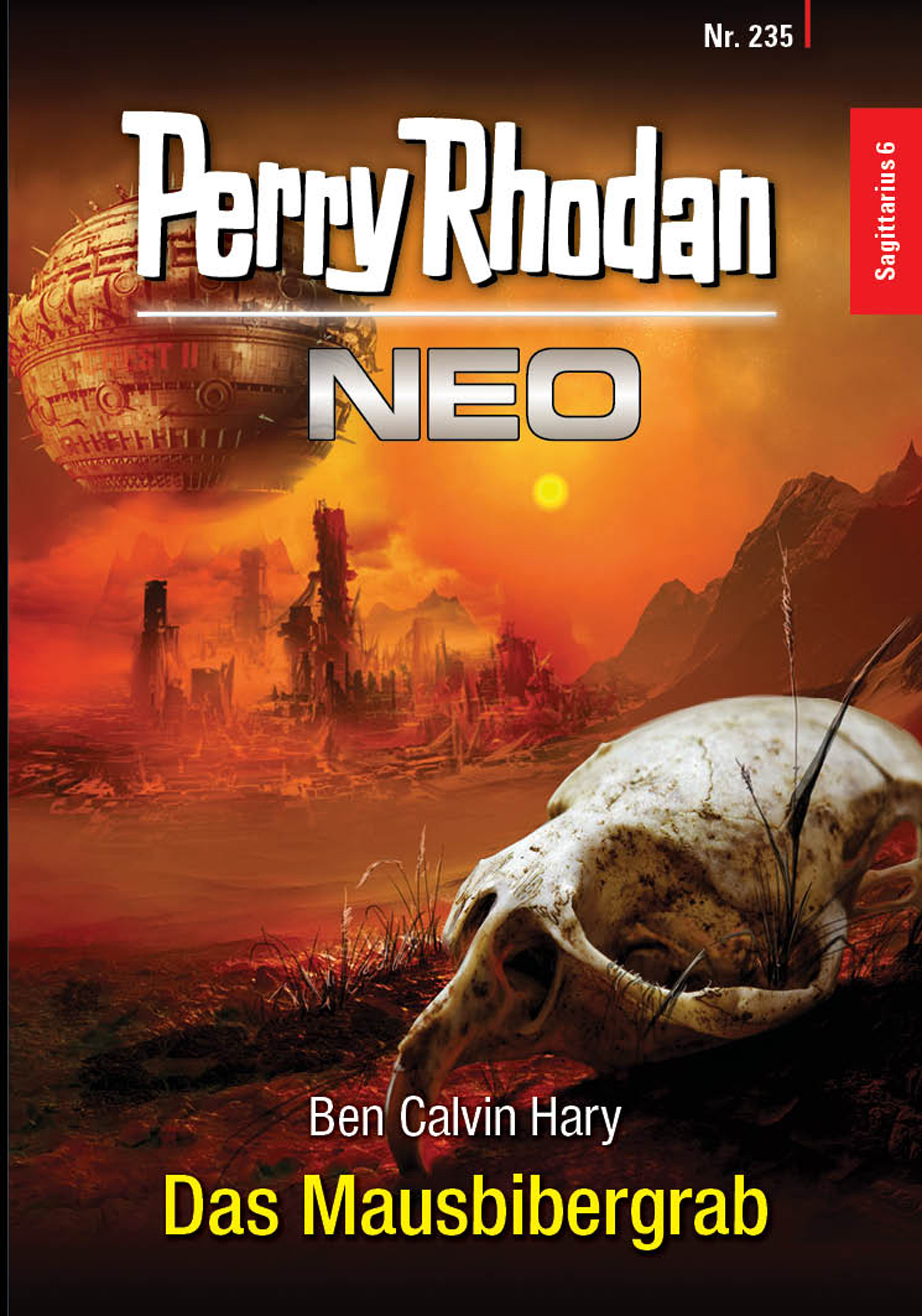 Обложка книги «Perry Rhodan Neo 235: Das Mausbibergrab»