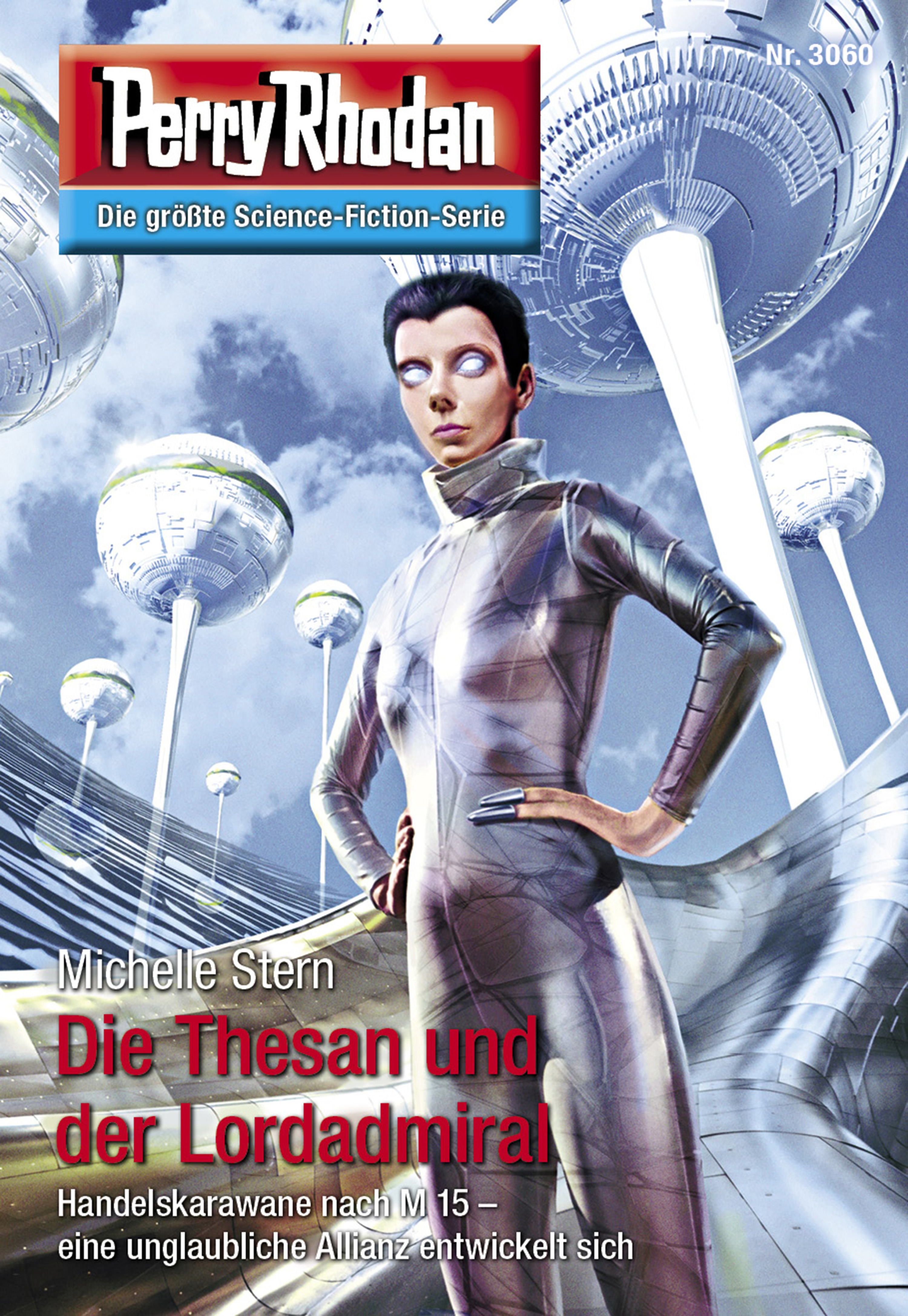 Обложка книги «Perry Rhodan 3060: Die Thesan und der Lordadmiral»