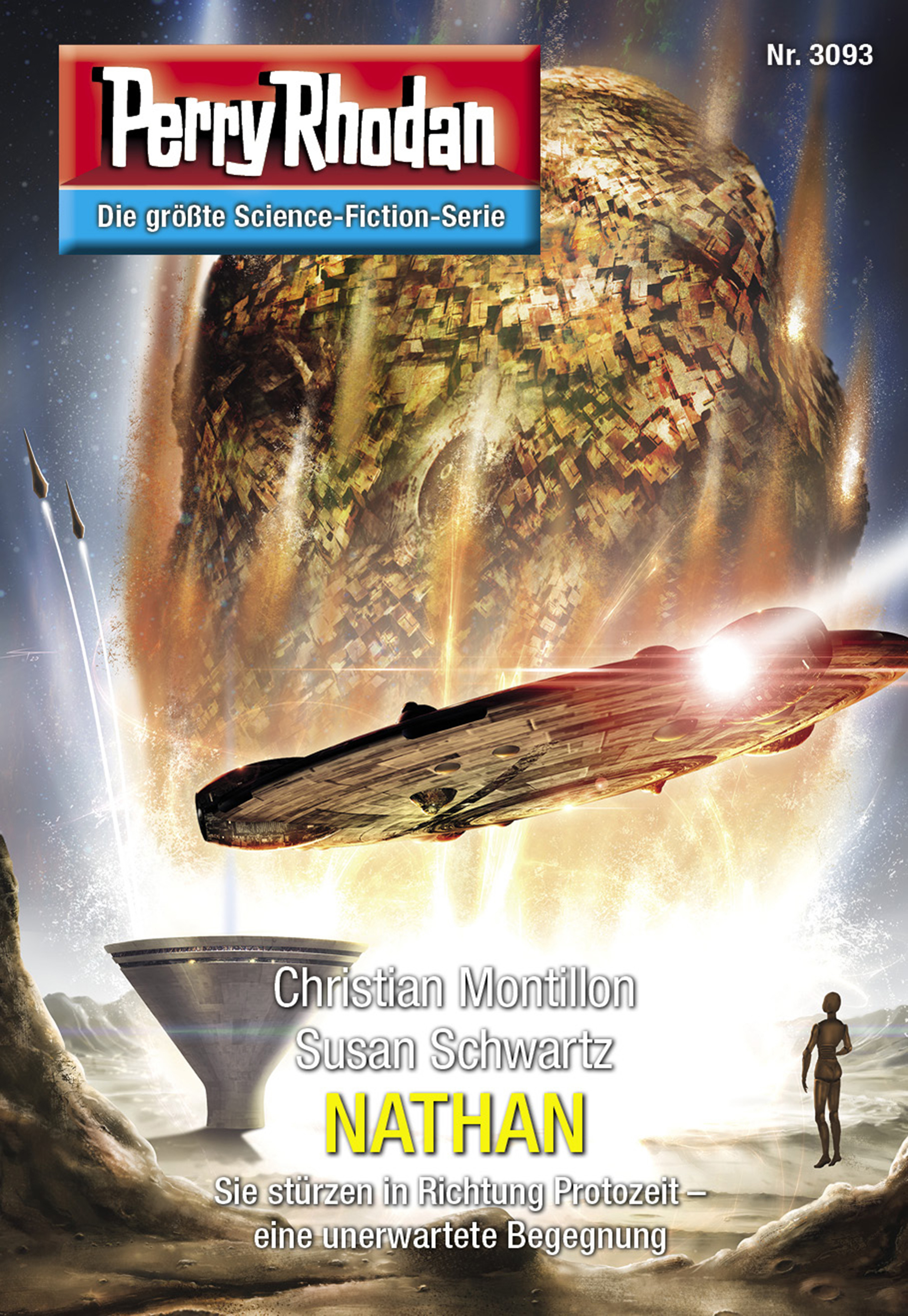 Обложка книги «Perry Rhodan 3093: NATHAN»