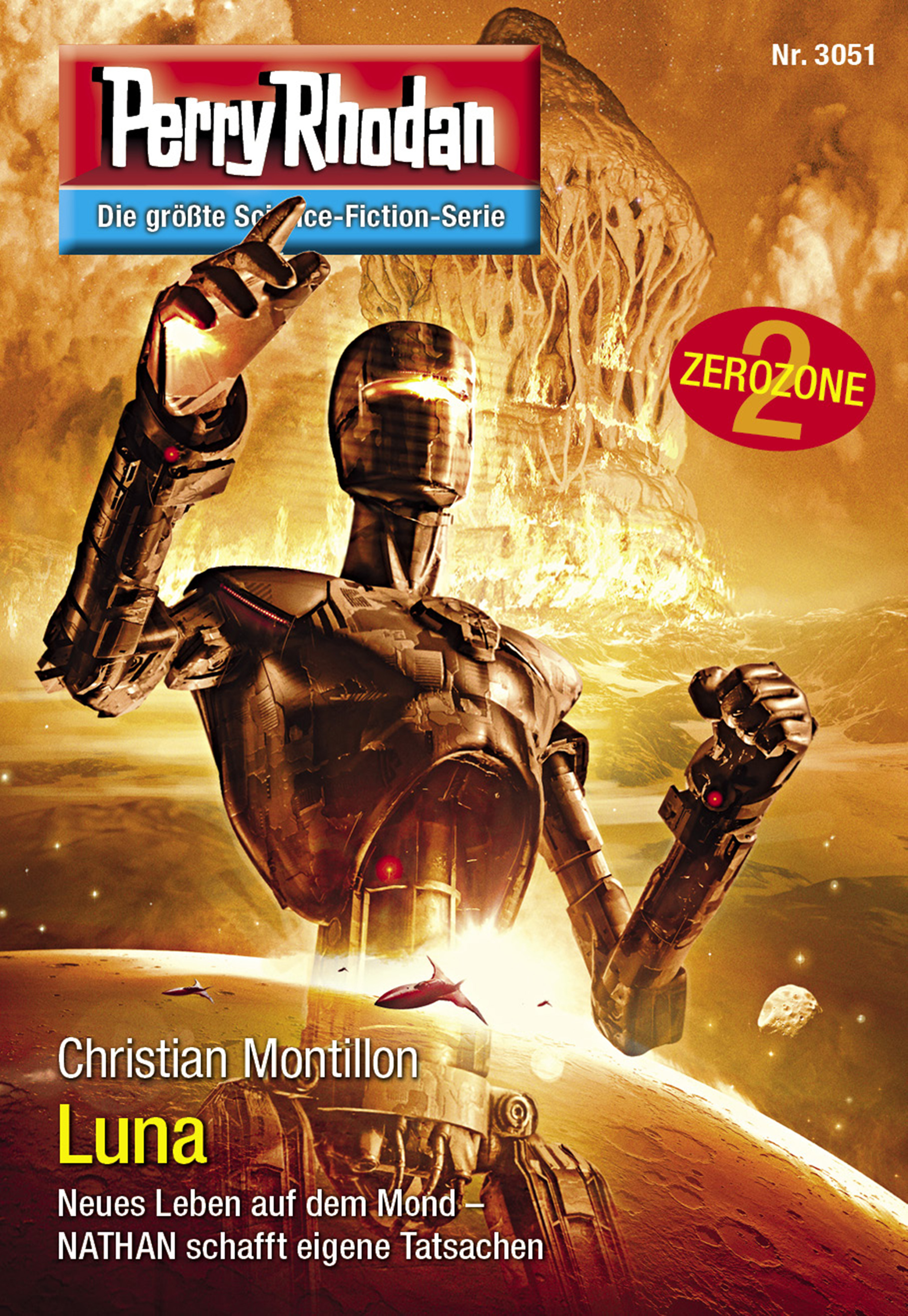 Обложка книги «Perry Rhodan 3051: Luna»