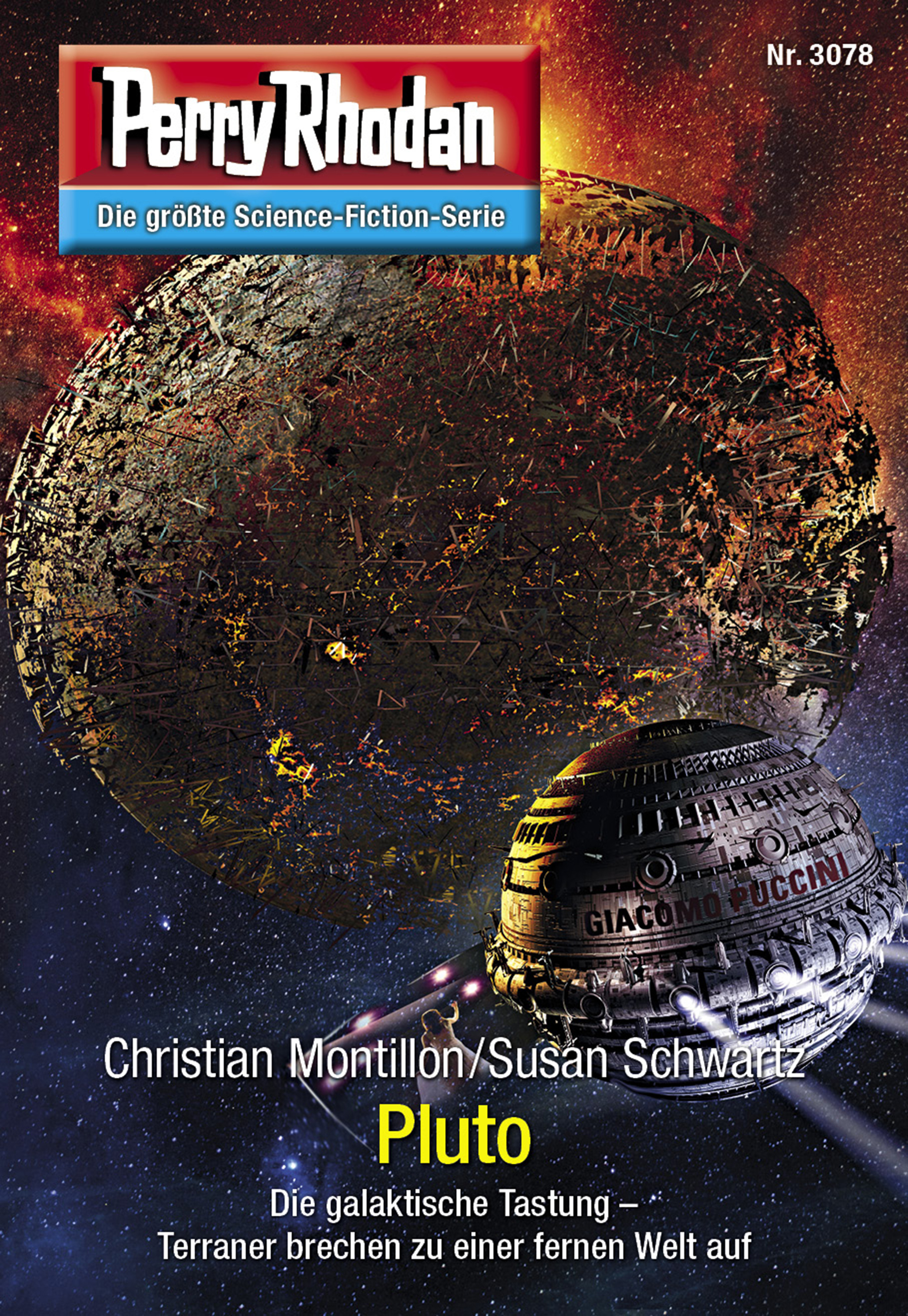 Обложка книги «Perry Rhodan 3078: Pluto»