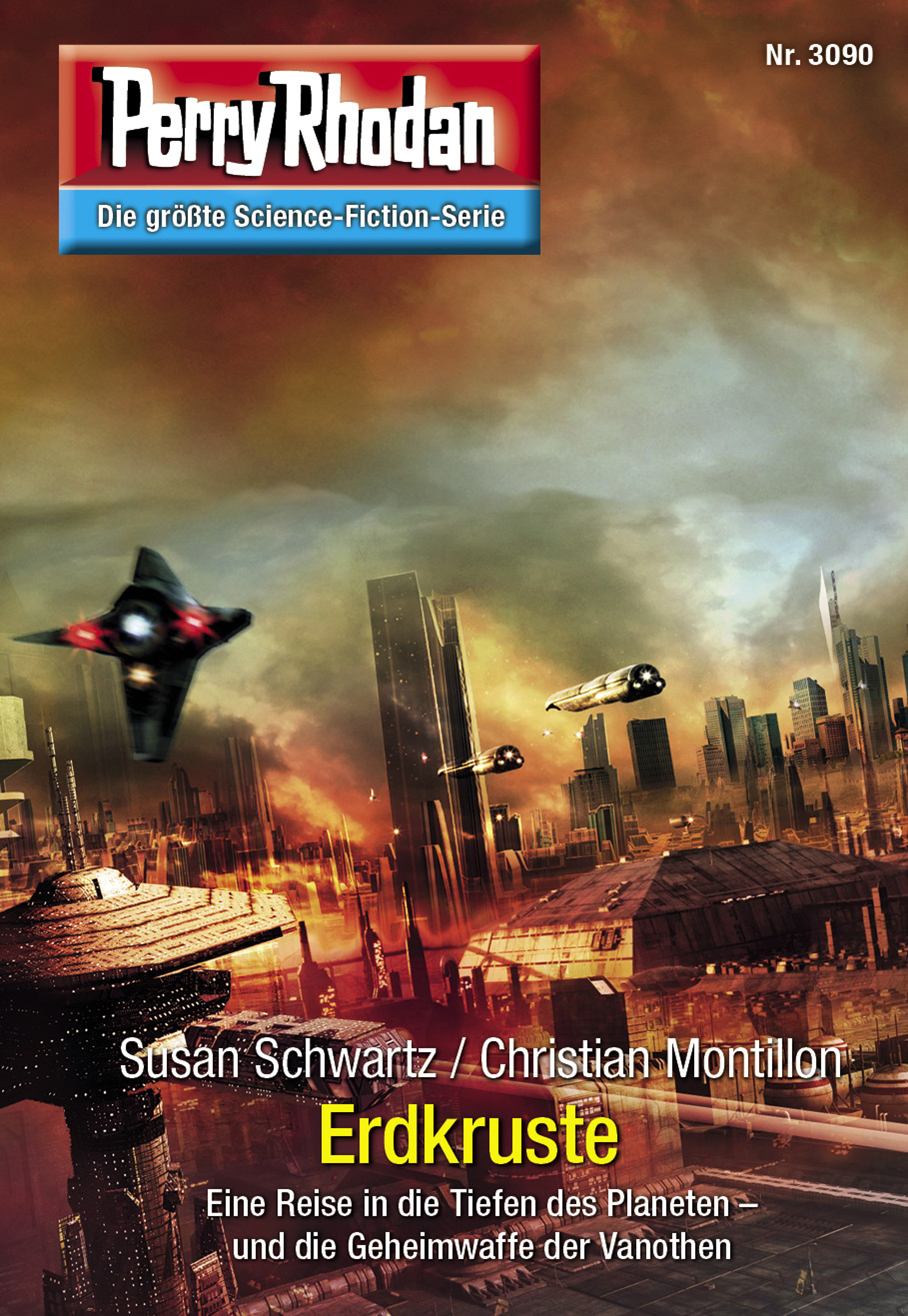 Обложка книги «Perry Rhodan 3090: Erdkruste»