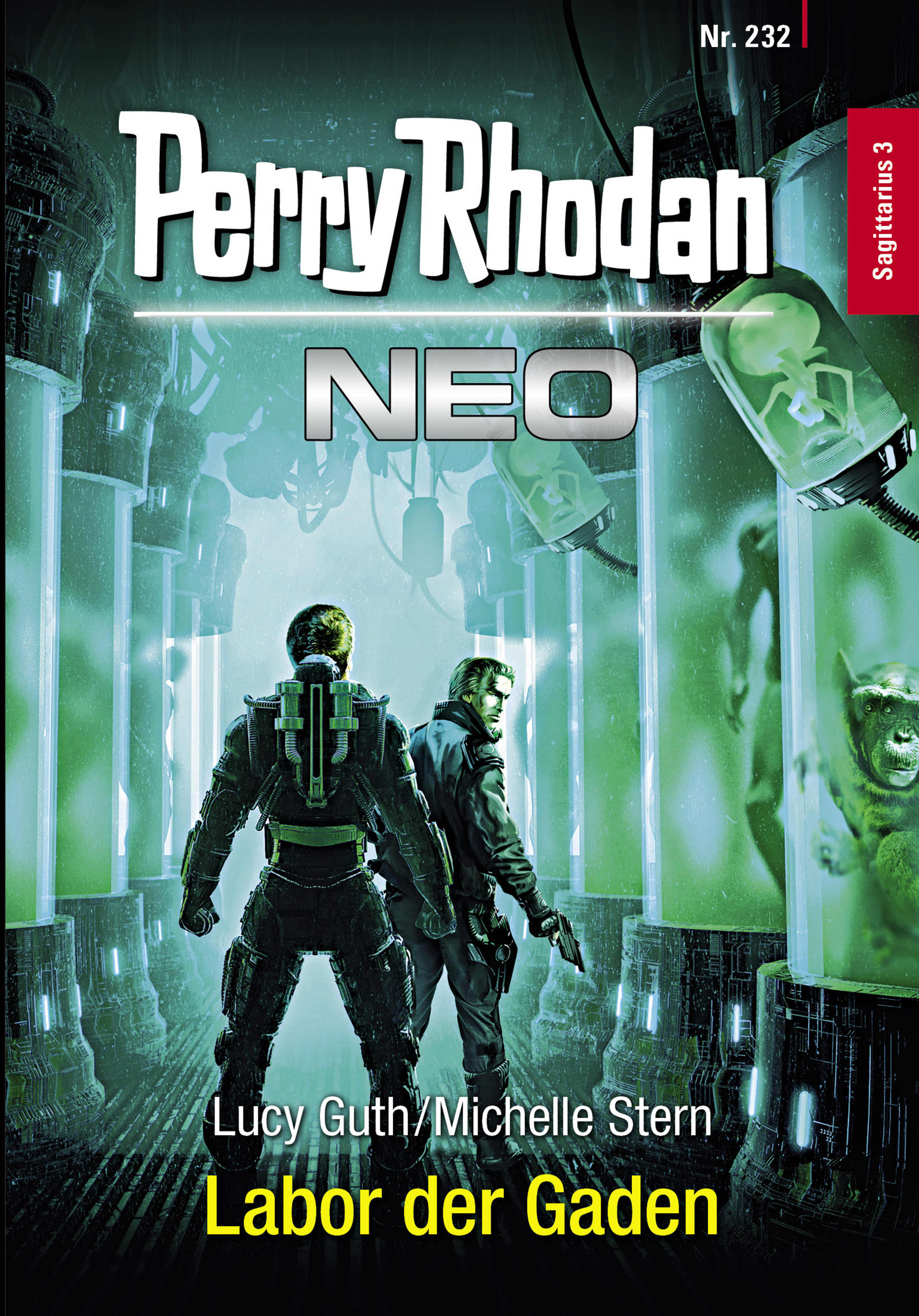 Обложка книги «Perry Rhodan Neo 232: Labor der Gaden»