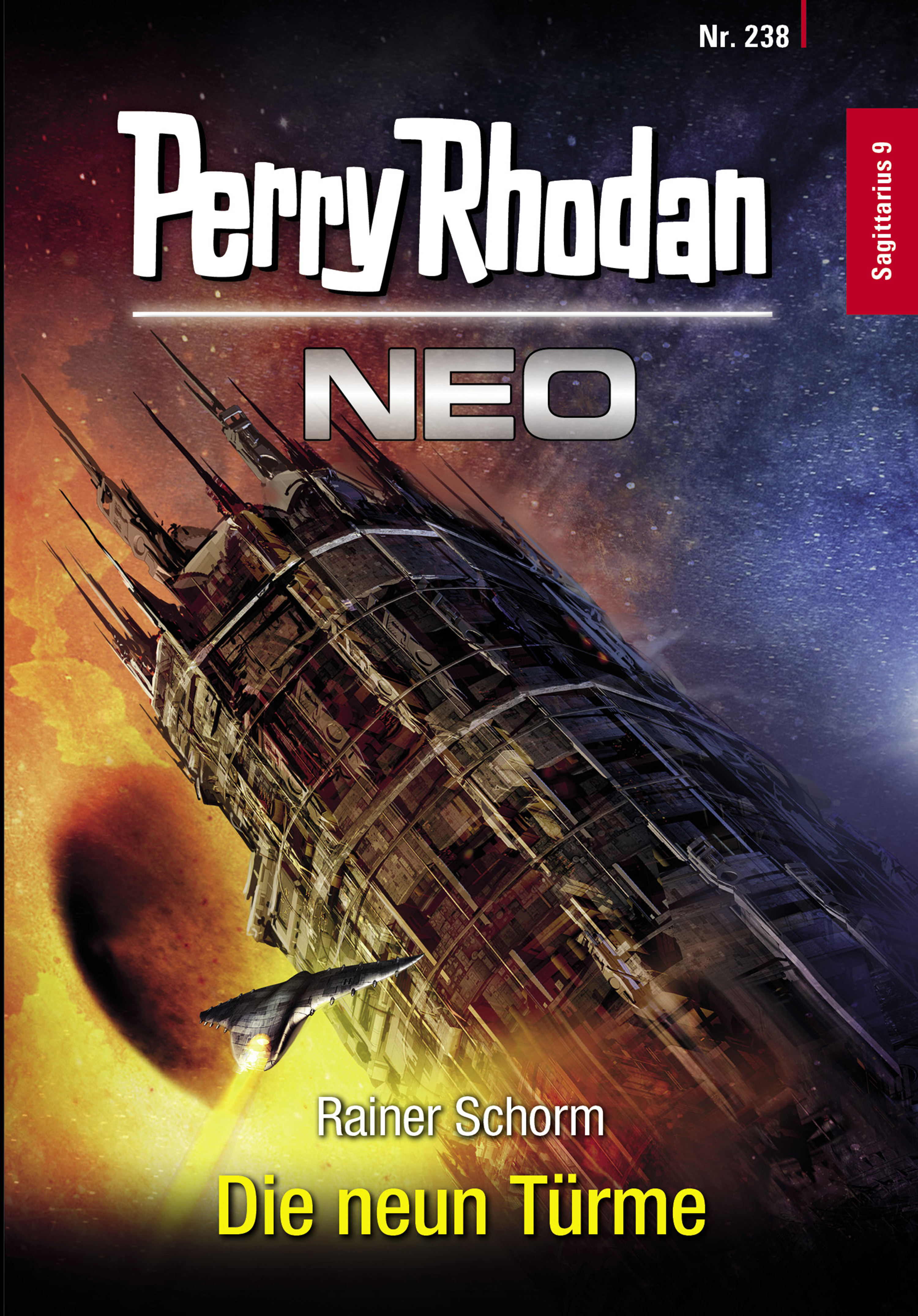 Обложка книги «Perry Rhodan Neo 238: Die neun Türme»