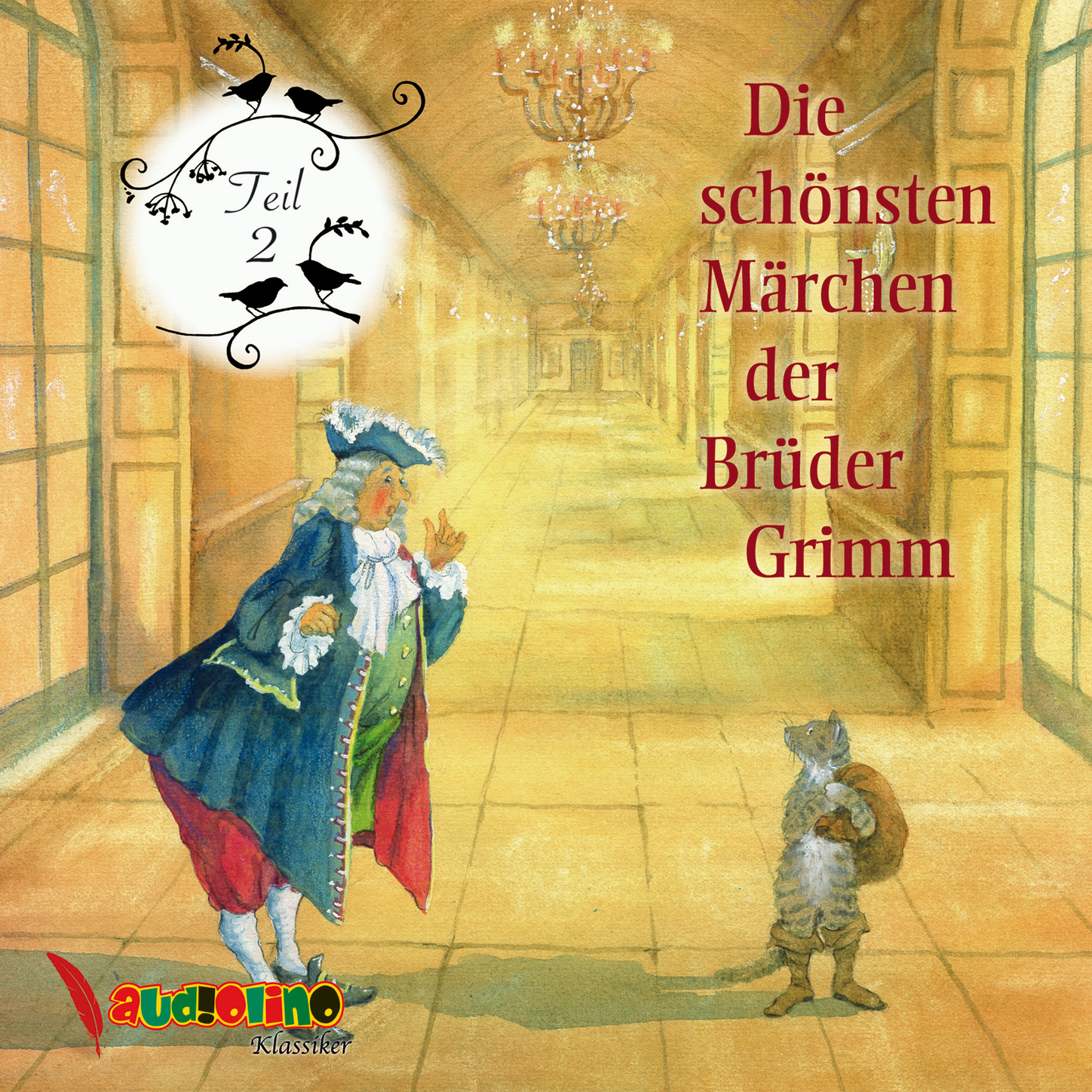 Обложка книги «Die schönsten Märchen der Brüder Grimm, Teil 2»