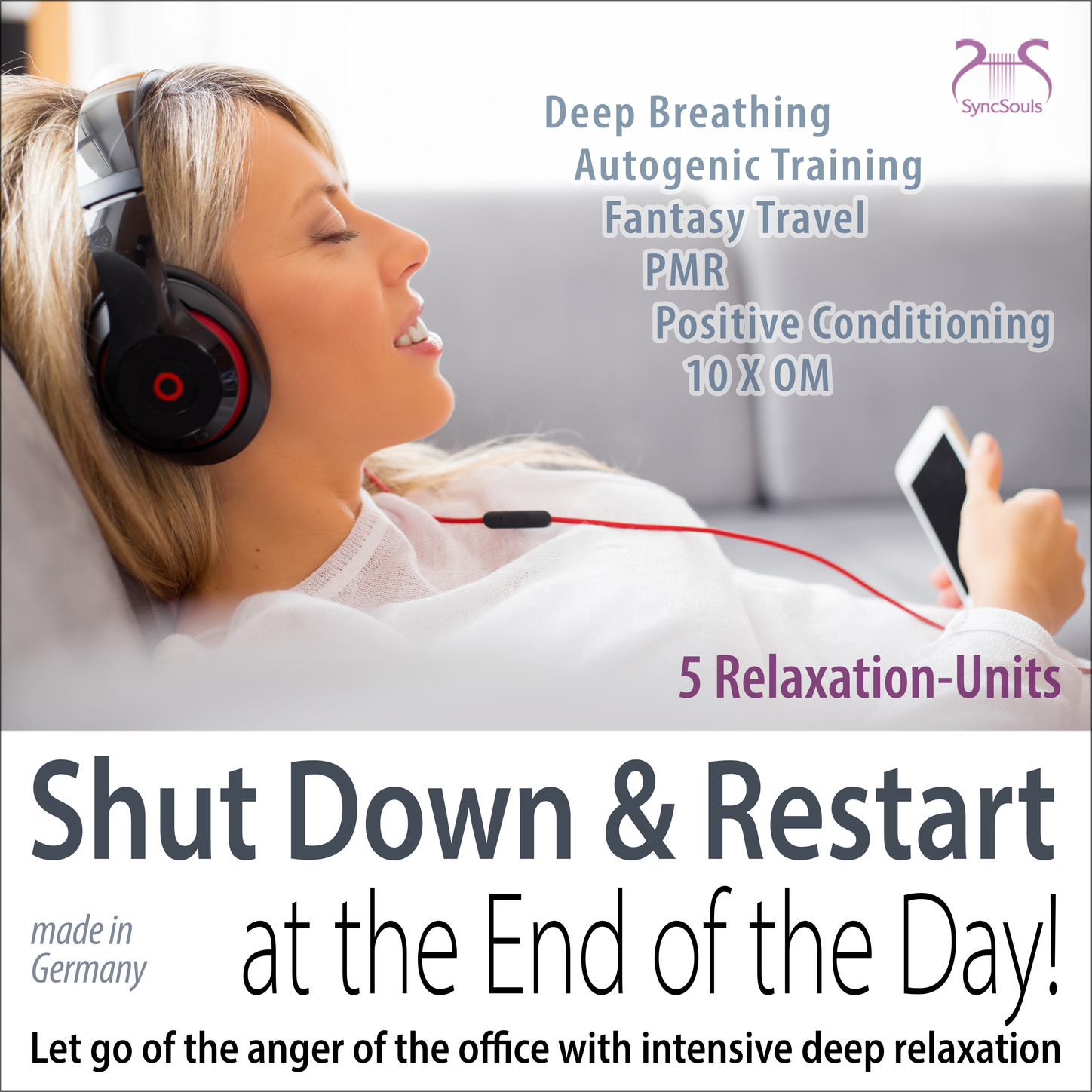 Обложка книги «Shutdown & Restart at the End of the Day! Let Go of the Anger of the Office with Intensive Deep Relaxation»